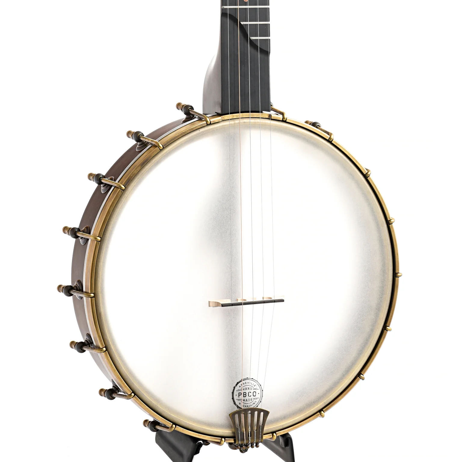 Pisgah Tubaphone 12in Short Scale Openback Banjo & Gigbag - Image 2