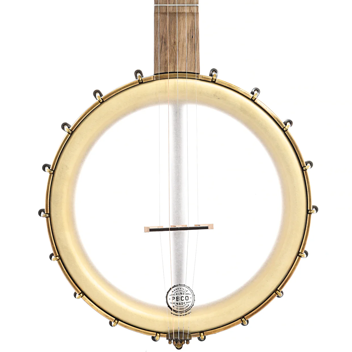 Pisgah Dobson 11in Short Scale Openback Banjo & Gigbag, Walnut - Image 14