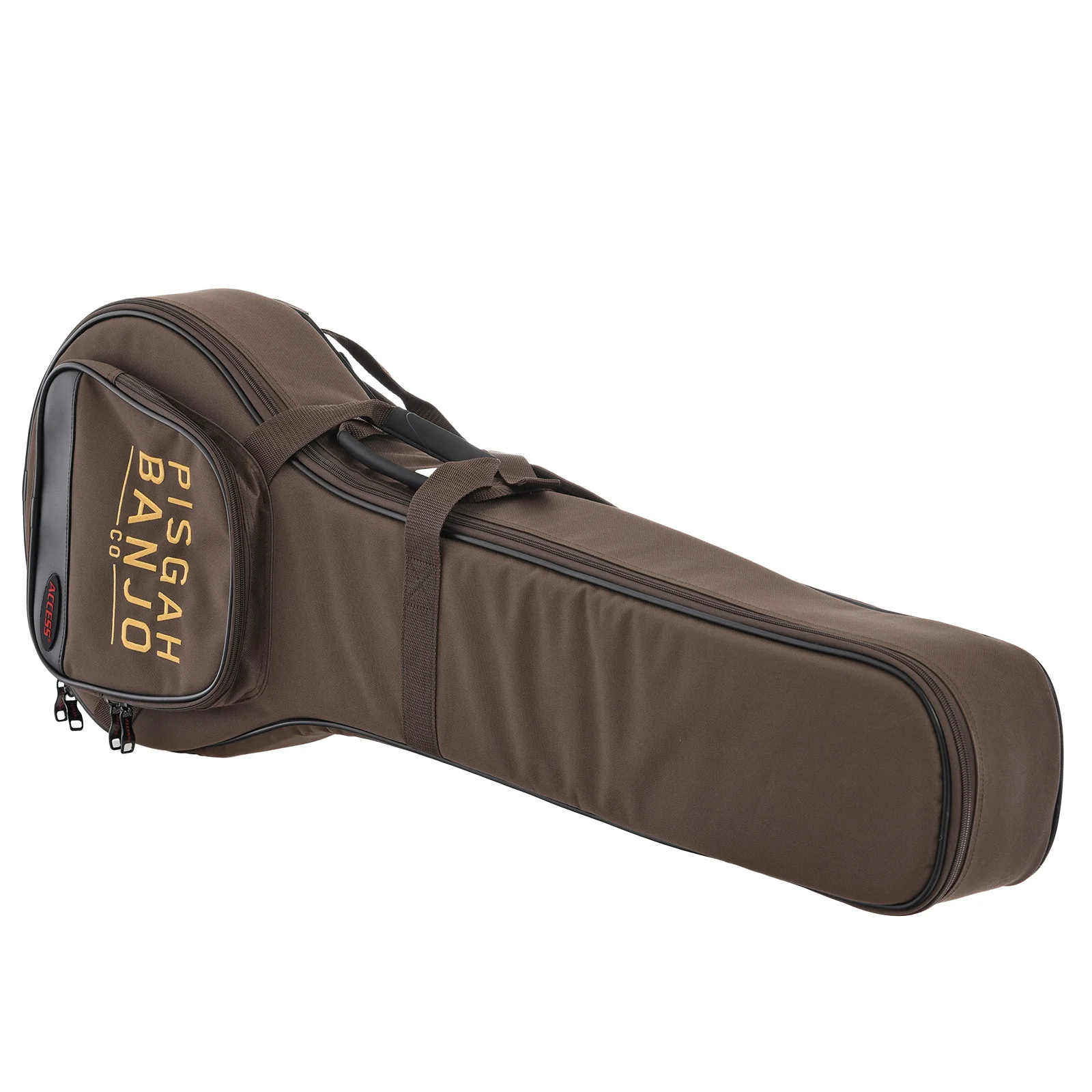 Pisgah Dobson 11in Short Scale Openback Banjo & Gigbag, Walnut - Image 15
