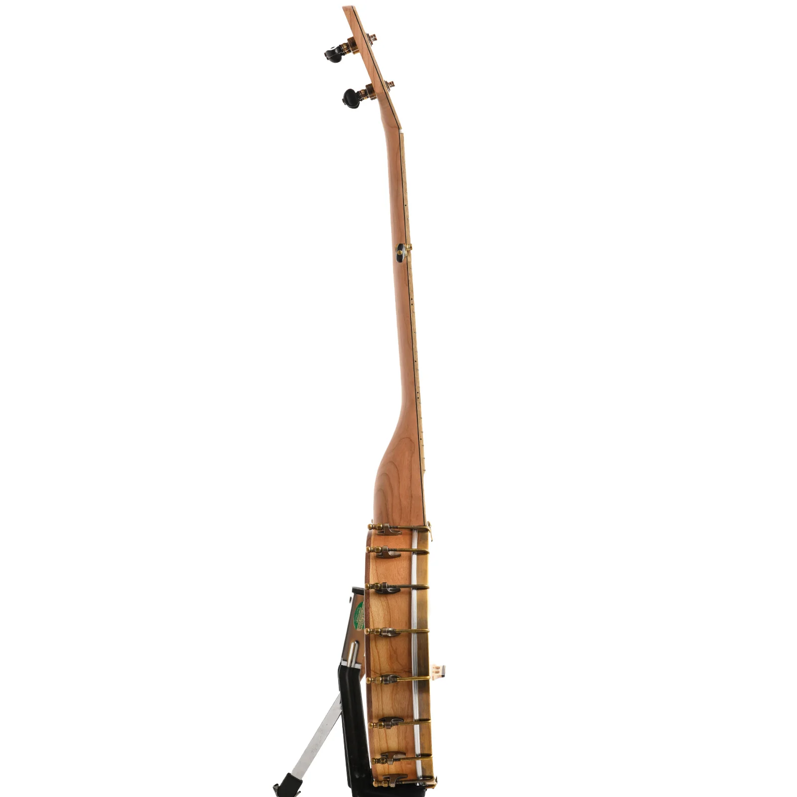 Pisgah Dobson 12in Short Scale Openback Banjo & Gigbag, Cherry - Image 13