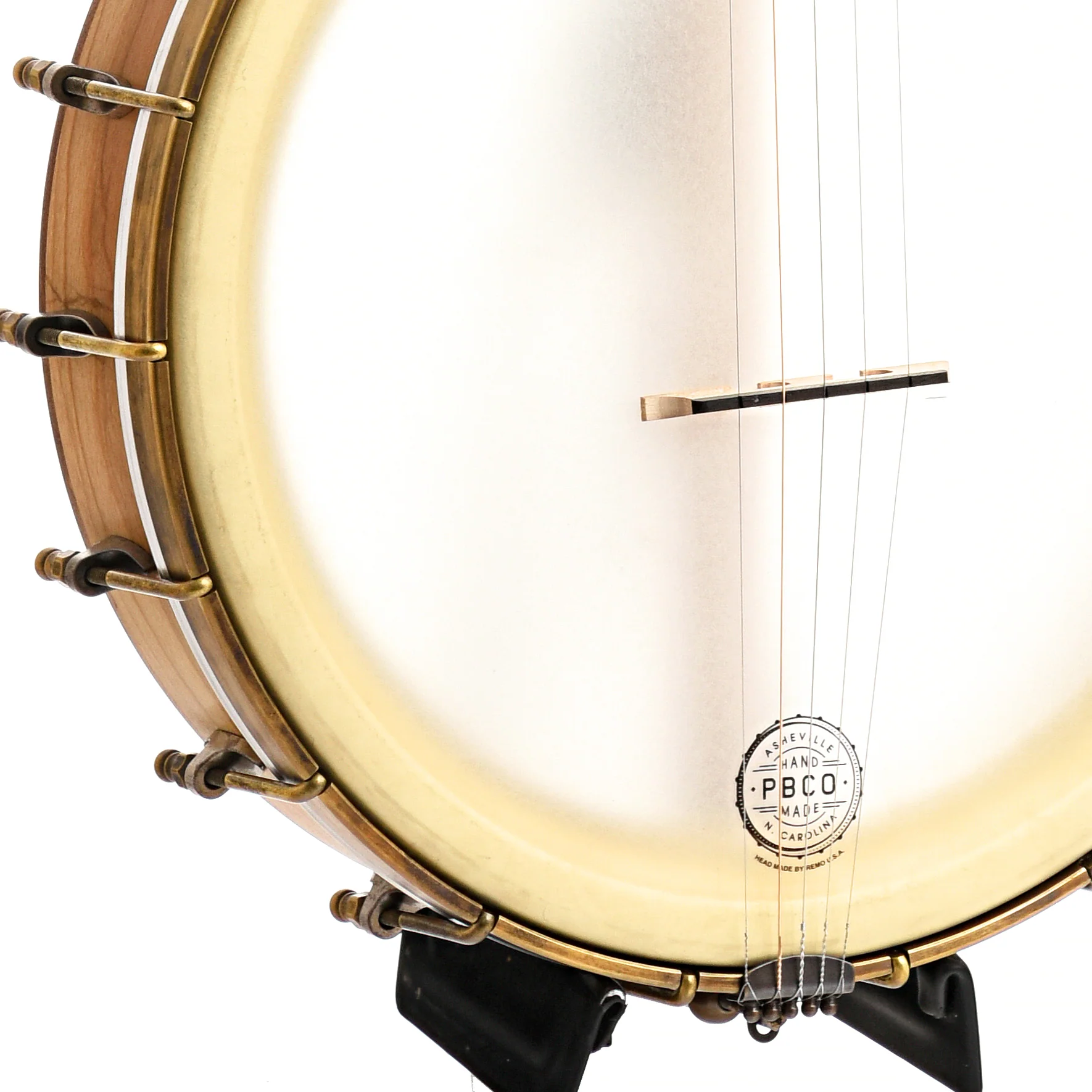 Pisgah Dobson 12in Short Scale Openback Banjo & Gigbag, Cherry - Image 4
