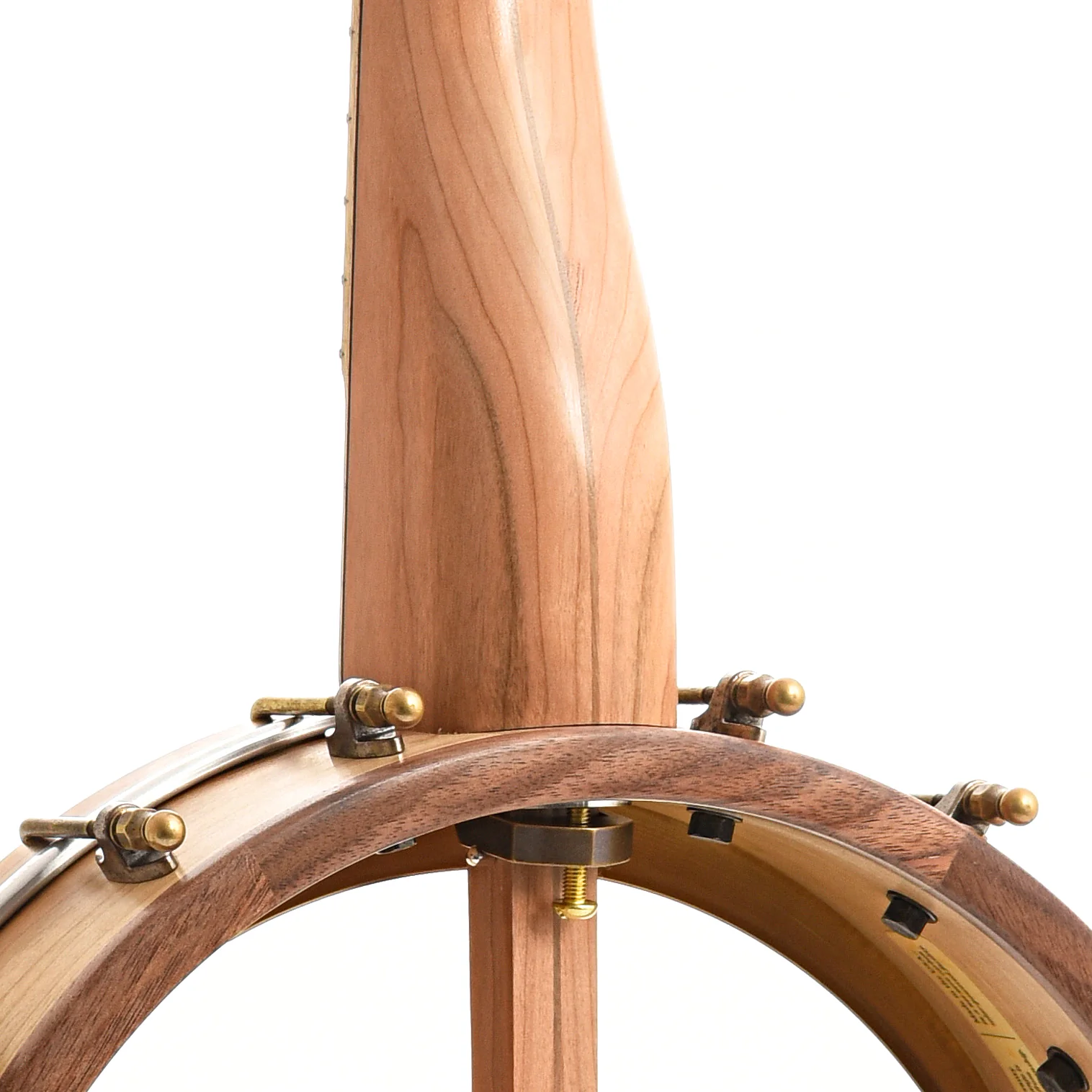 Pisgah Dobson 12in Short Scale Openback Banjo & Gigbag, Cherry - Image 9