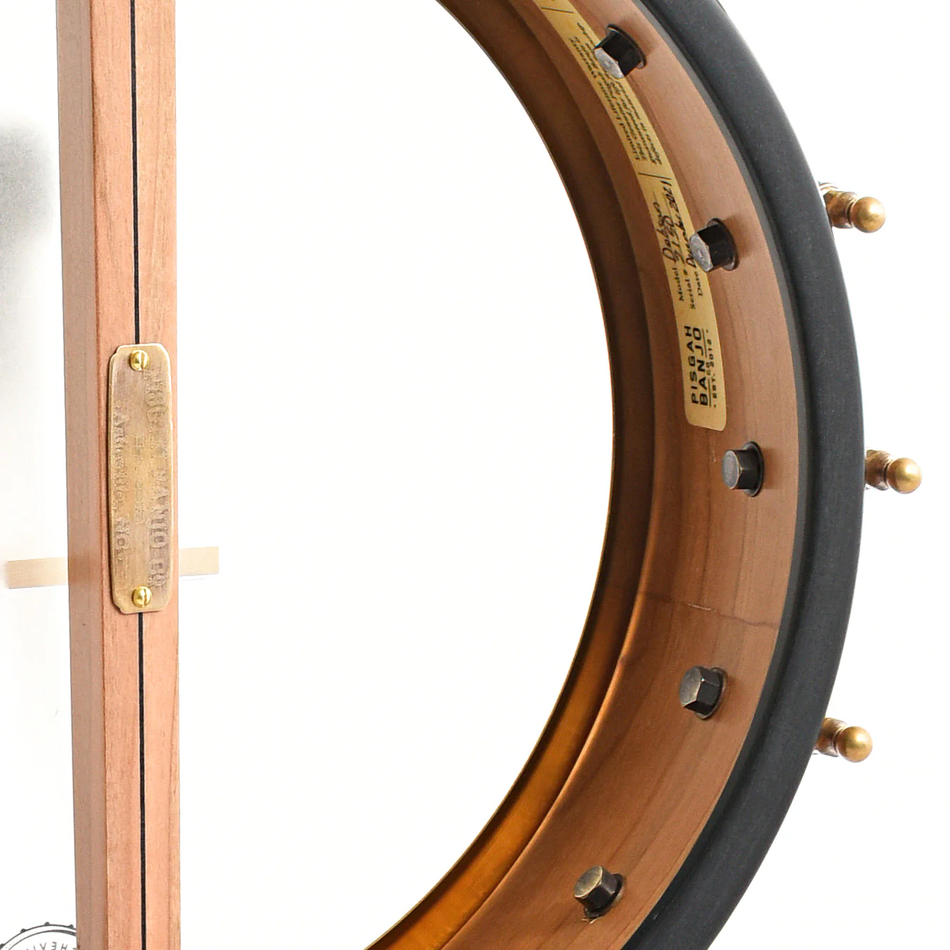 Pisgah Dobson 12in Openback Banjo & Gigbag, Cherry - Image 10
