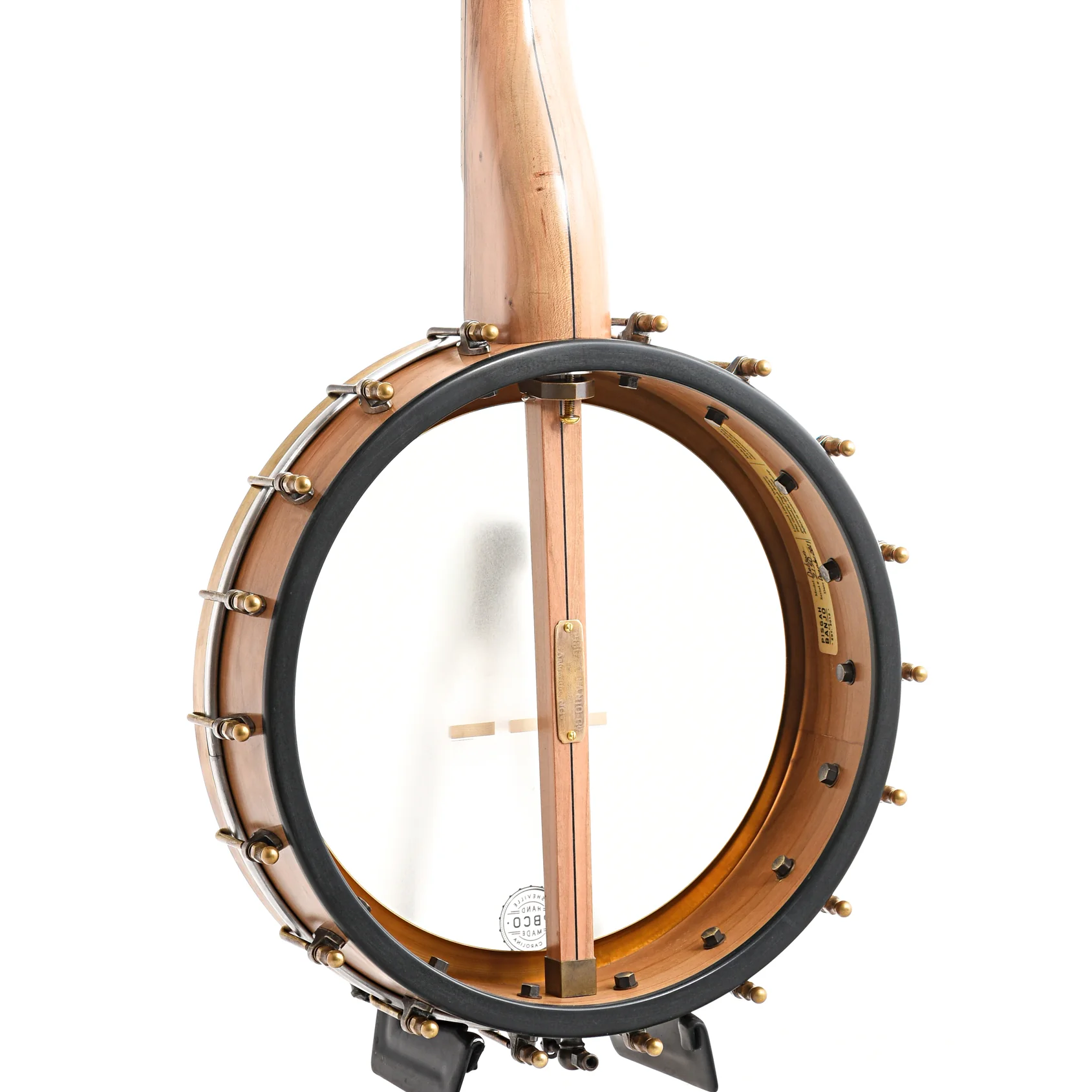 Pisgah Dobson 12in Openback Banjo & Gigbag, Cherry - Image 11
