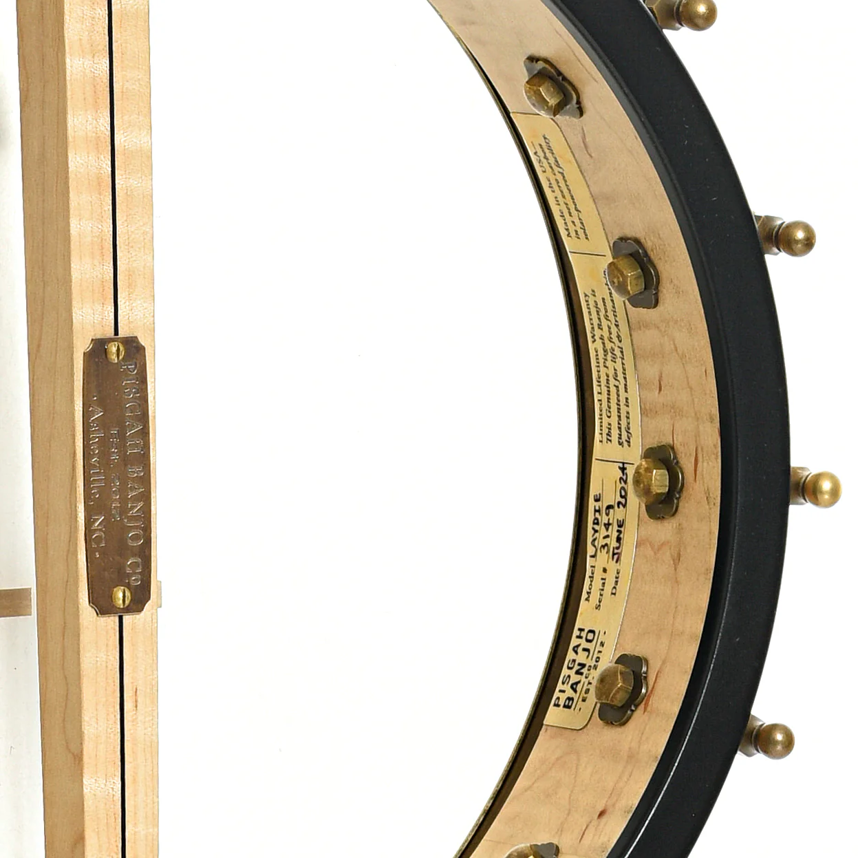 Pisgah Laydie 11in Short Scale Openback Banjo & Gigbag - Image 10