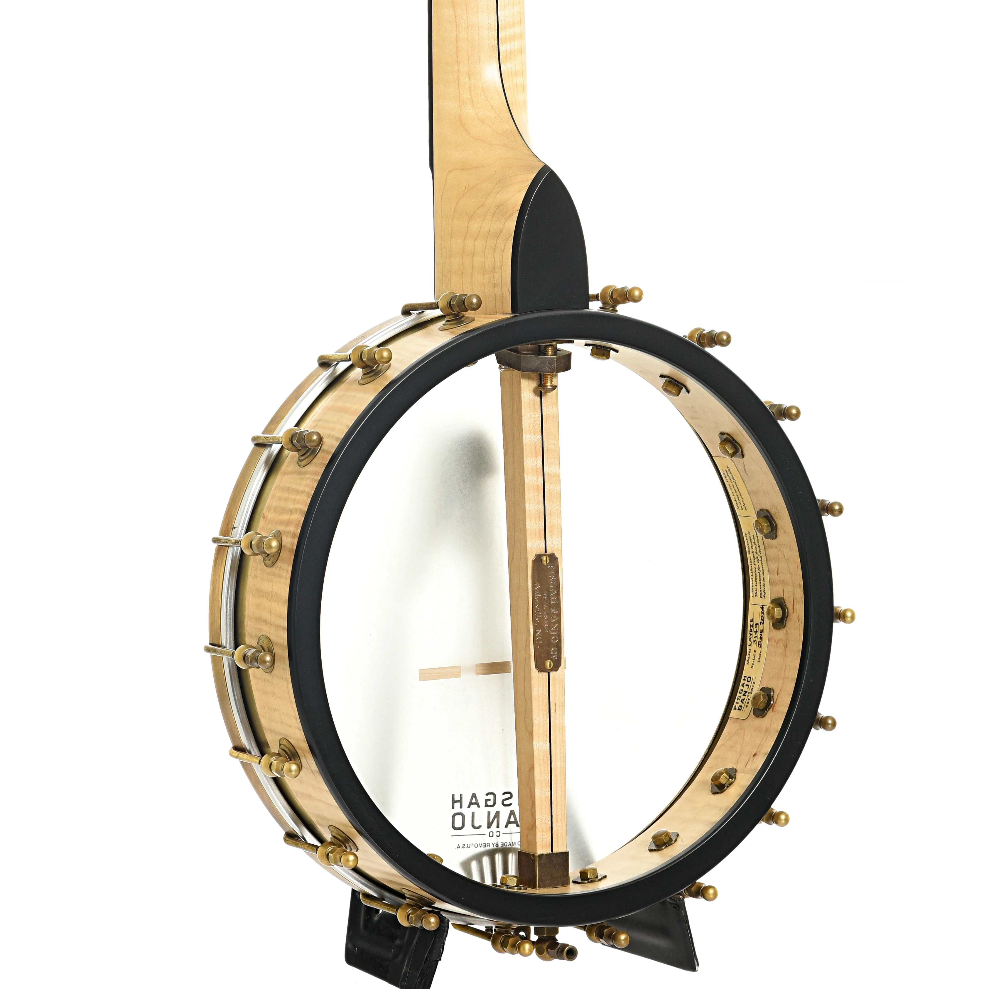 Pisgah Laydie 11in Short Scale Openback Banjo & Gigbag - Image 11