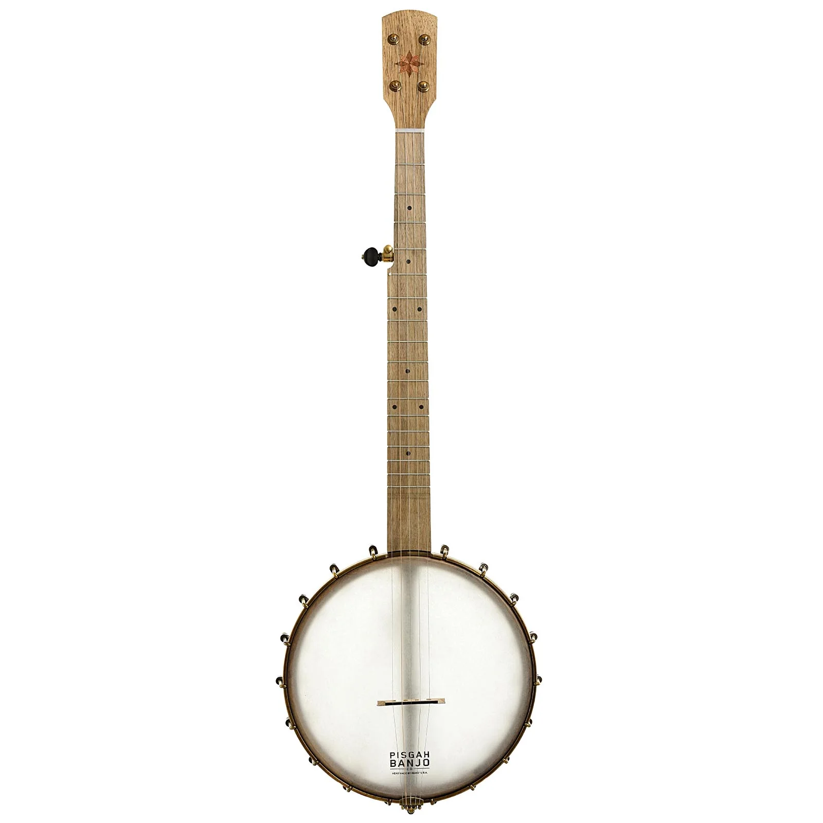 Pisgah Possum 11in Short Scale Openback Banjo & Gigbag, Walnut - Image 14