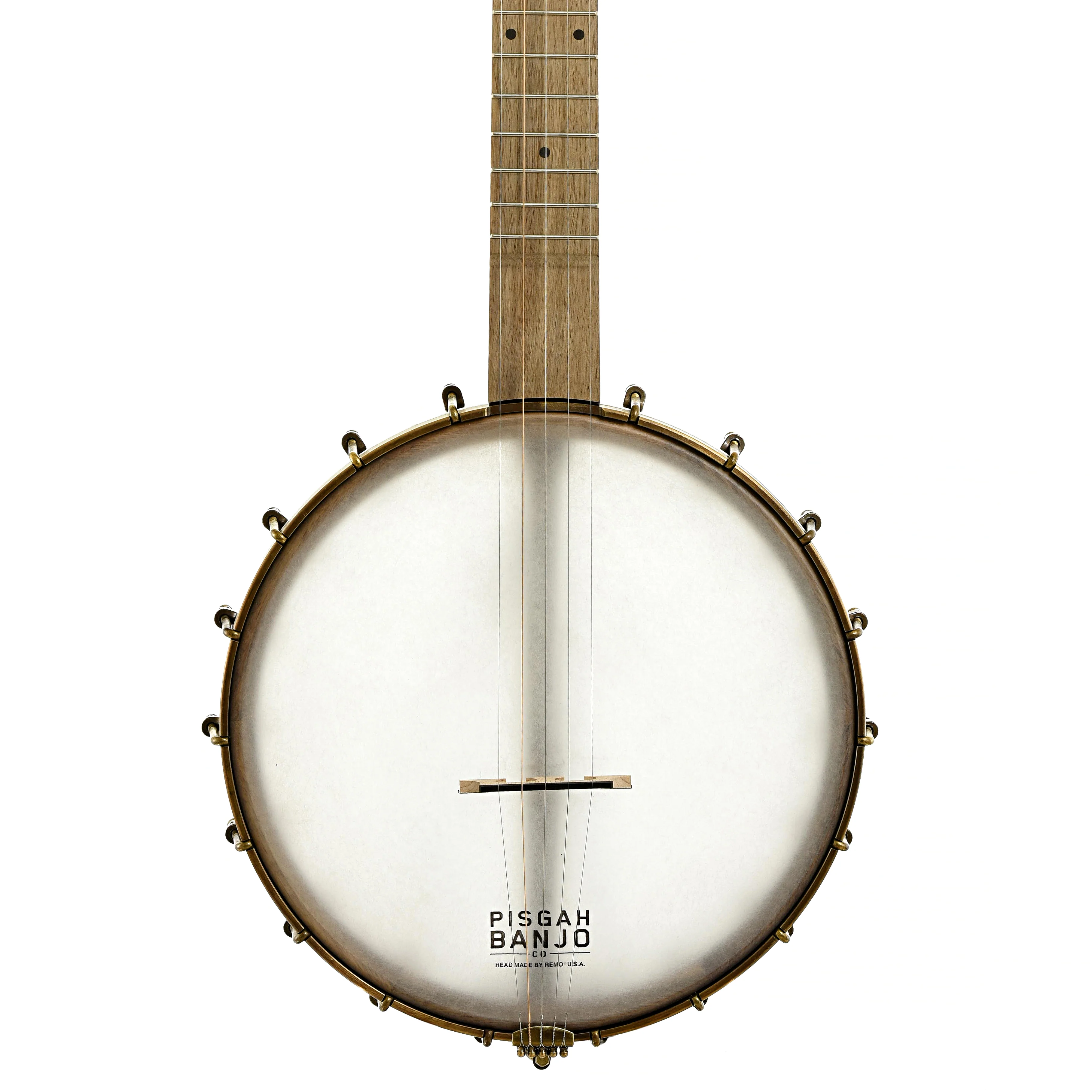 Pisgah Possum 11in Short Scale Openback Banjo & Gigbag, Walnut - Image 15