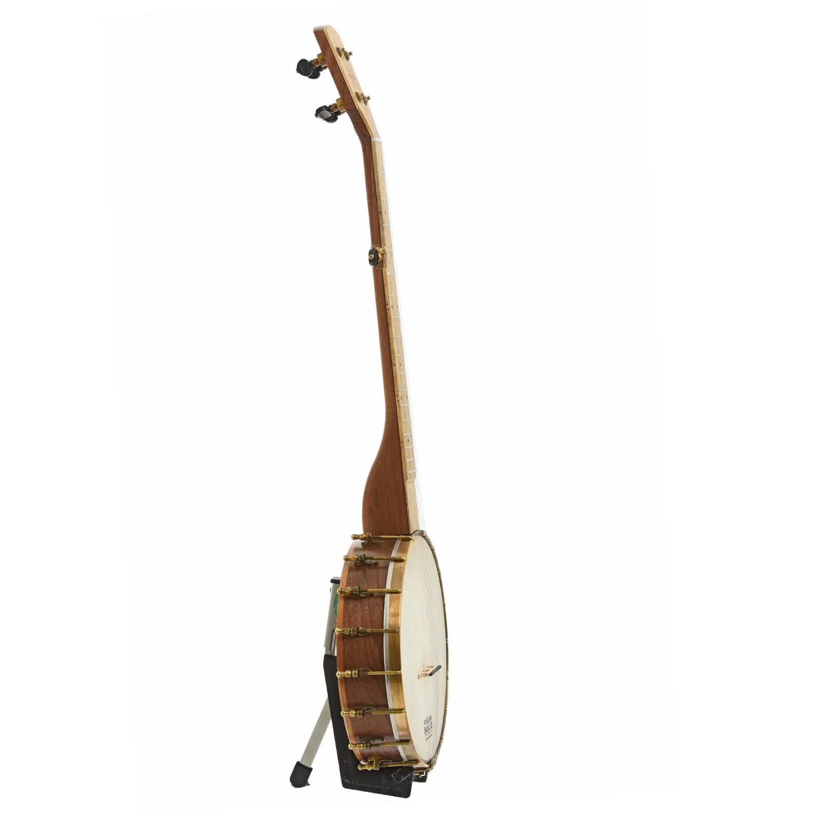 Pisgah Possum 11in Short Scale Openback Banjo & Gigbag, Walnut - Image 16