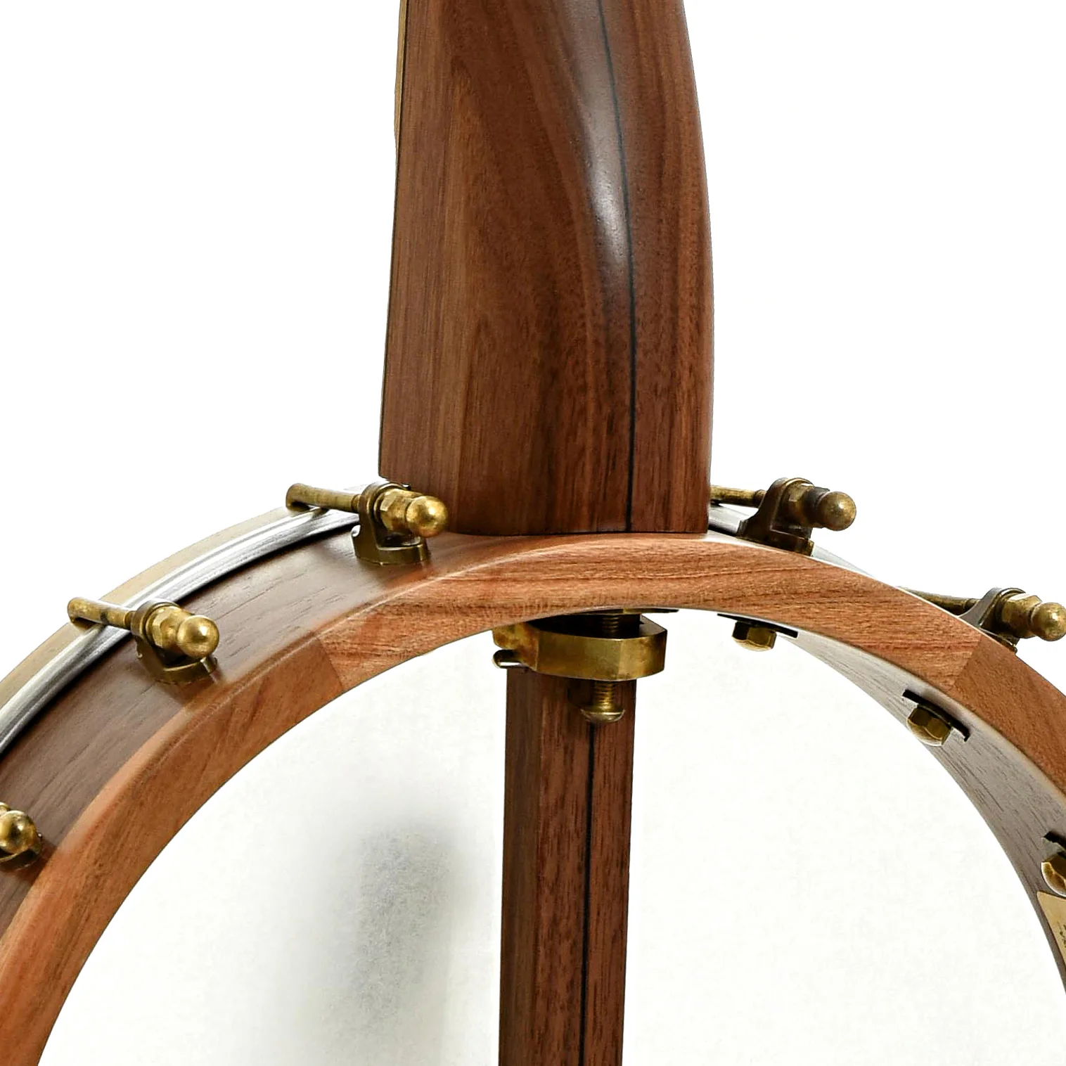 Pisgah Possum 11in Short Scale Openback Banjo & Gigbag, Walnut - Image 9
