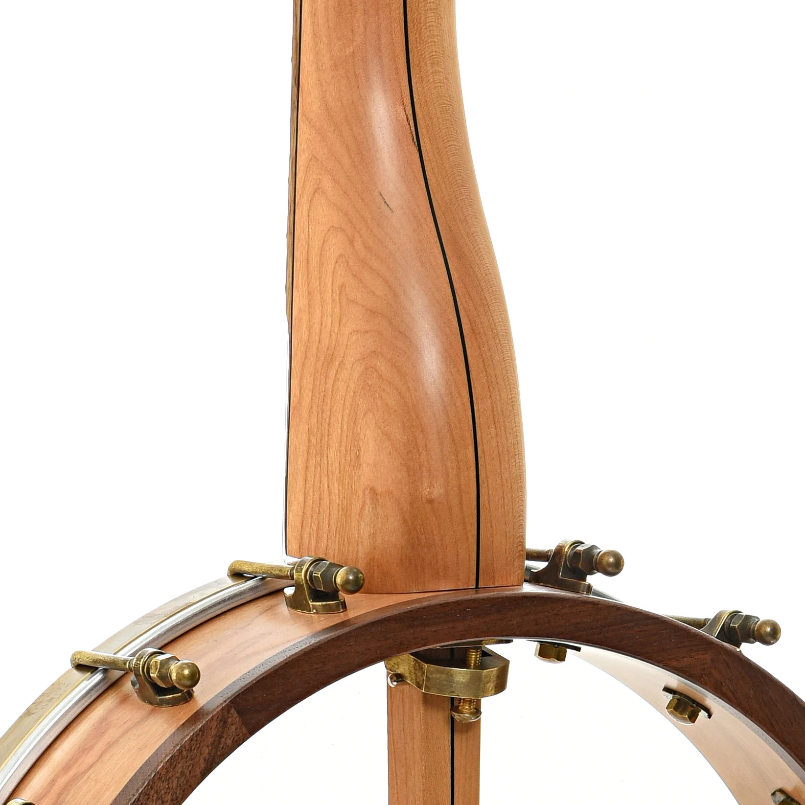 Pisgah Possum 12in Short Scale Openback Banjo & Gigbag, Cherry - Image 8