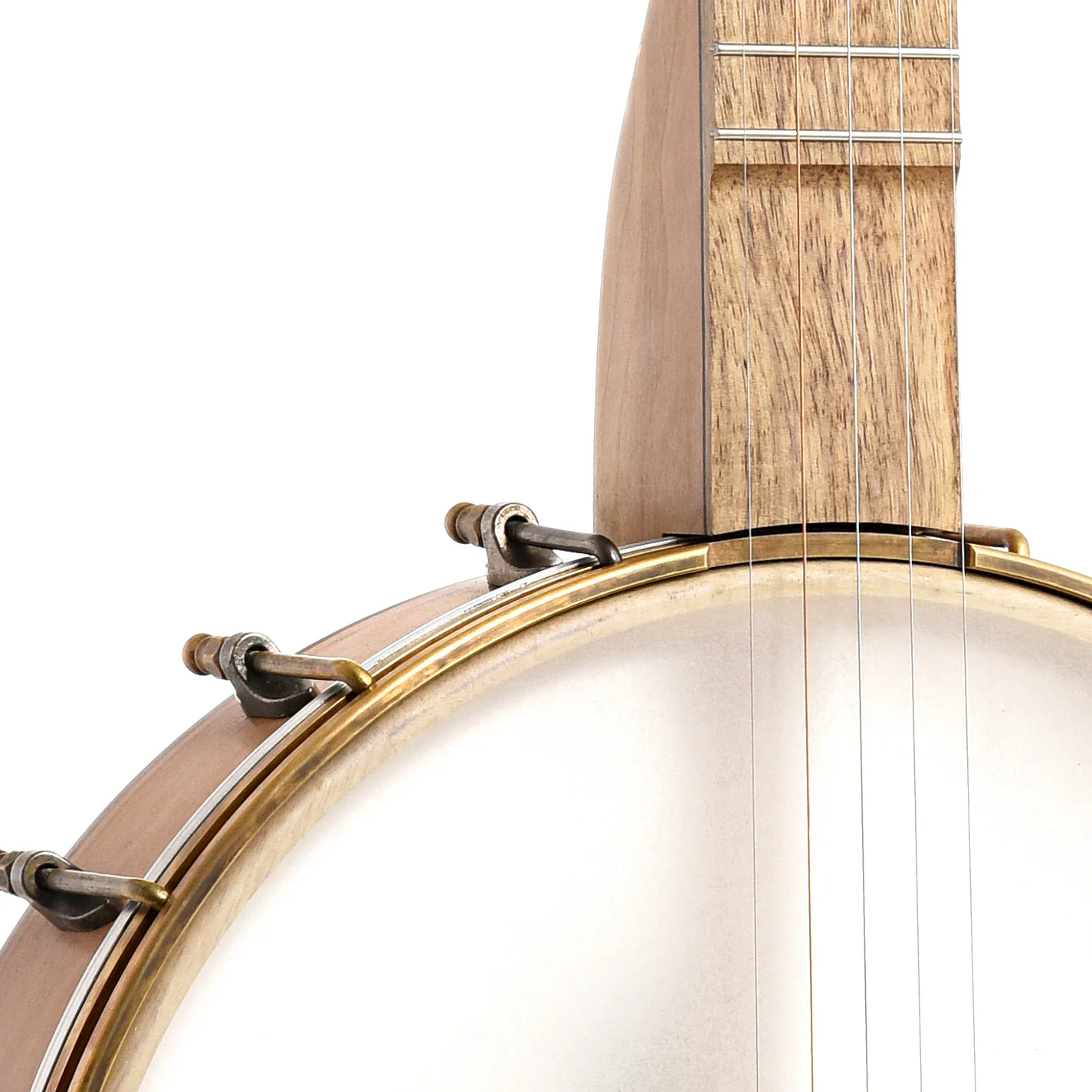 Pisgah Possum 12in Openback Banjo & Gigbag, Cherry - Image 5