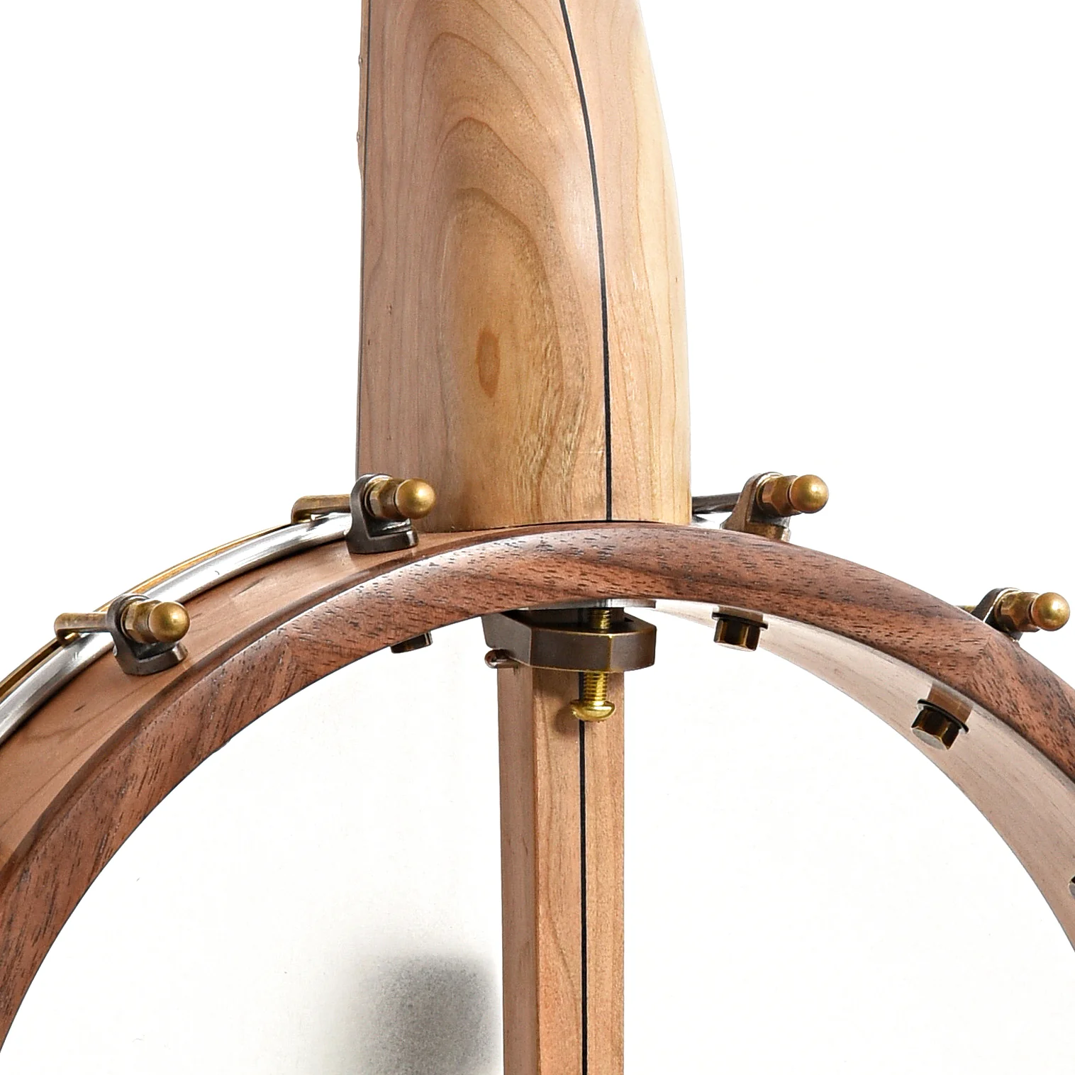 Pisgah Possum 12in Openback Banjo & Gigbag, Cherry - Image 9