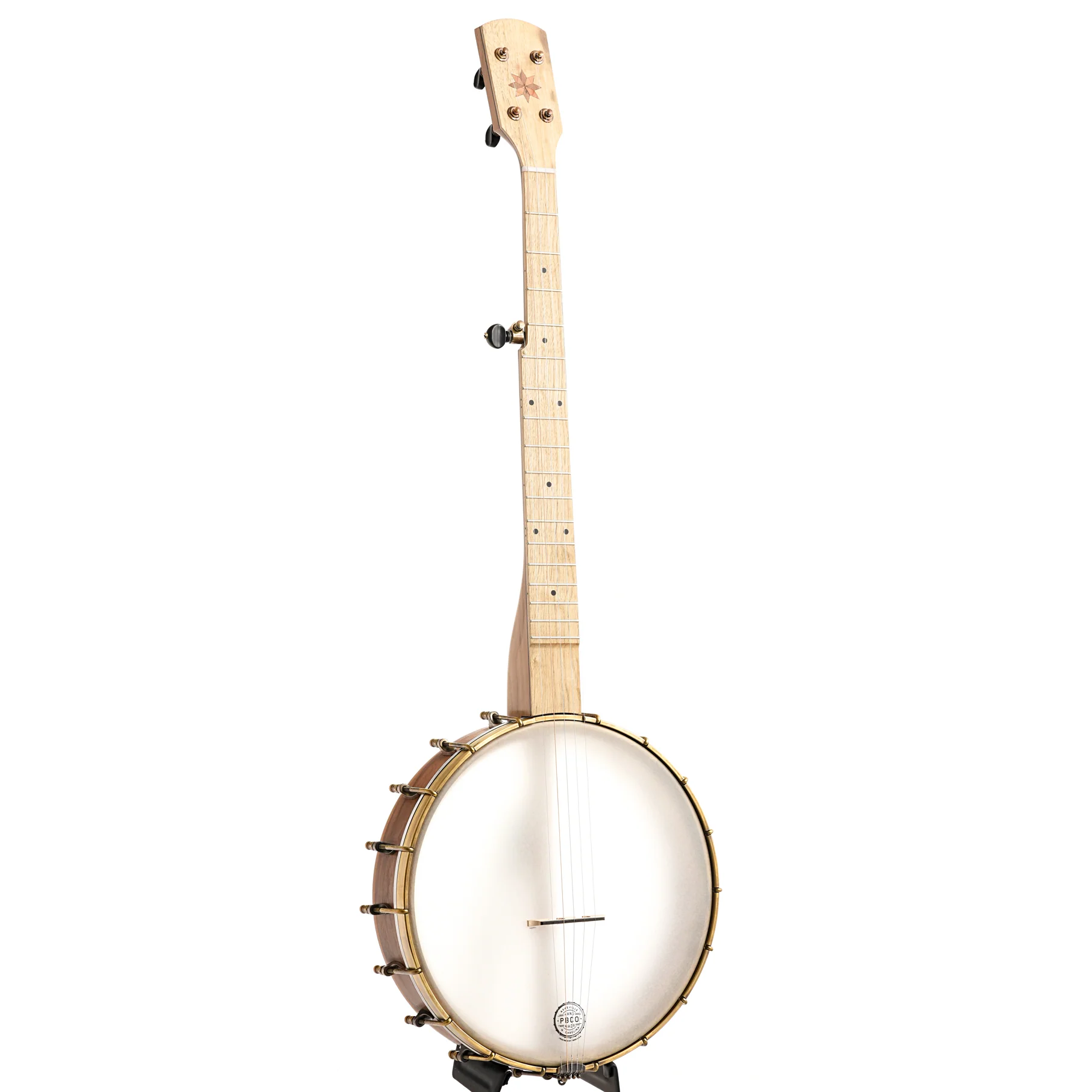 Pisgah Possum 12in Openback Banjo & Gigbag, Walnut