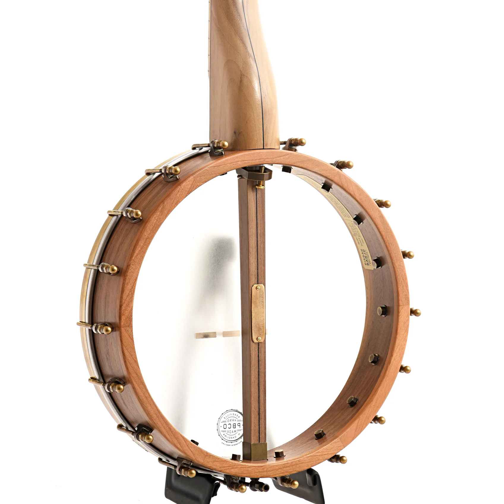 Pisgah Possum 12in Openback Banjo & Gigbag, Walnut - Image 10