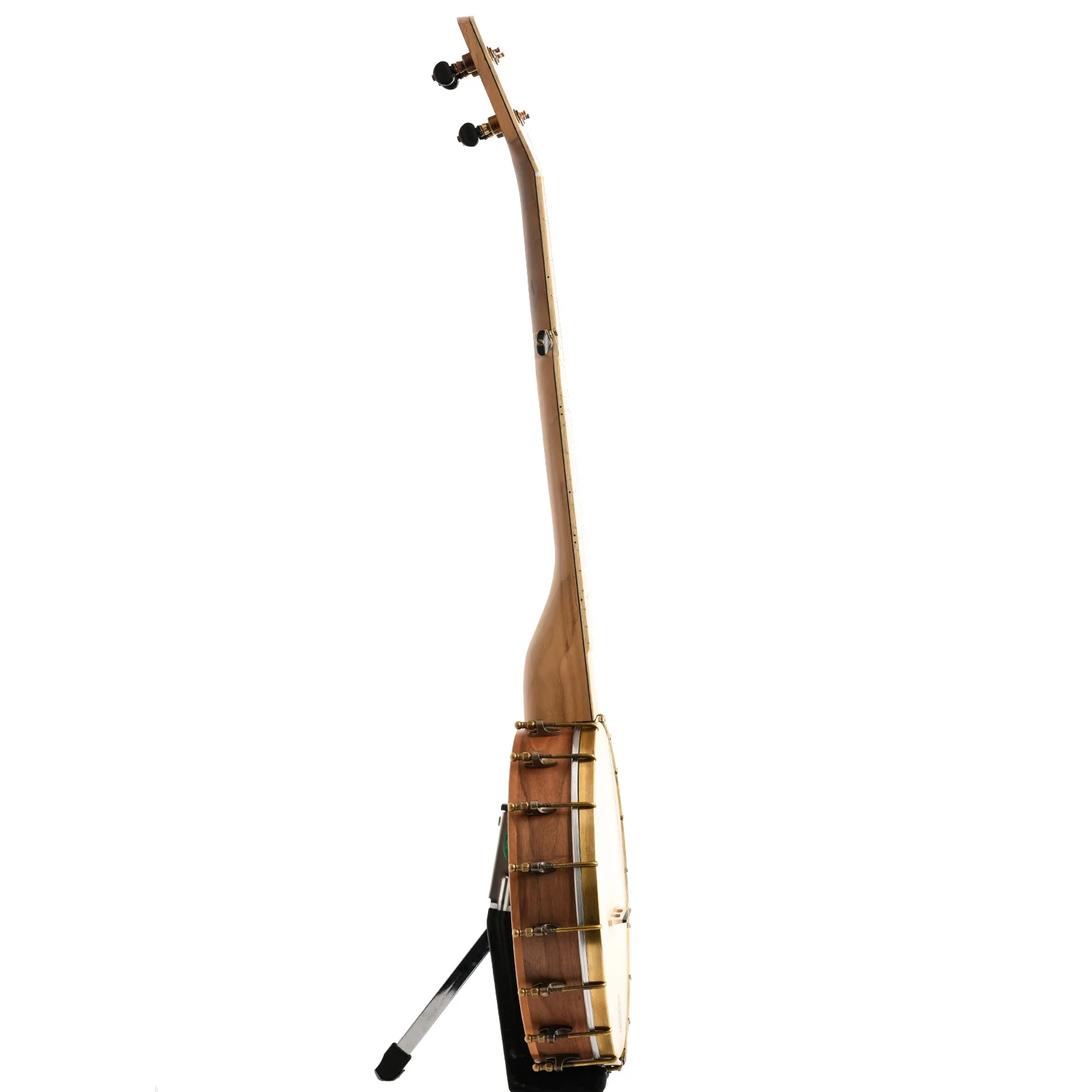 Pisgah Possum 12in Openback Banjo & Gigbag, Walnut - Image 12