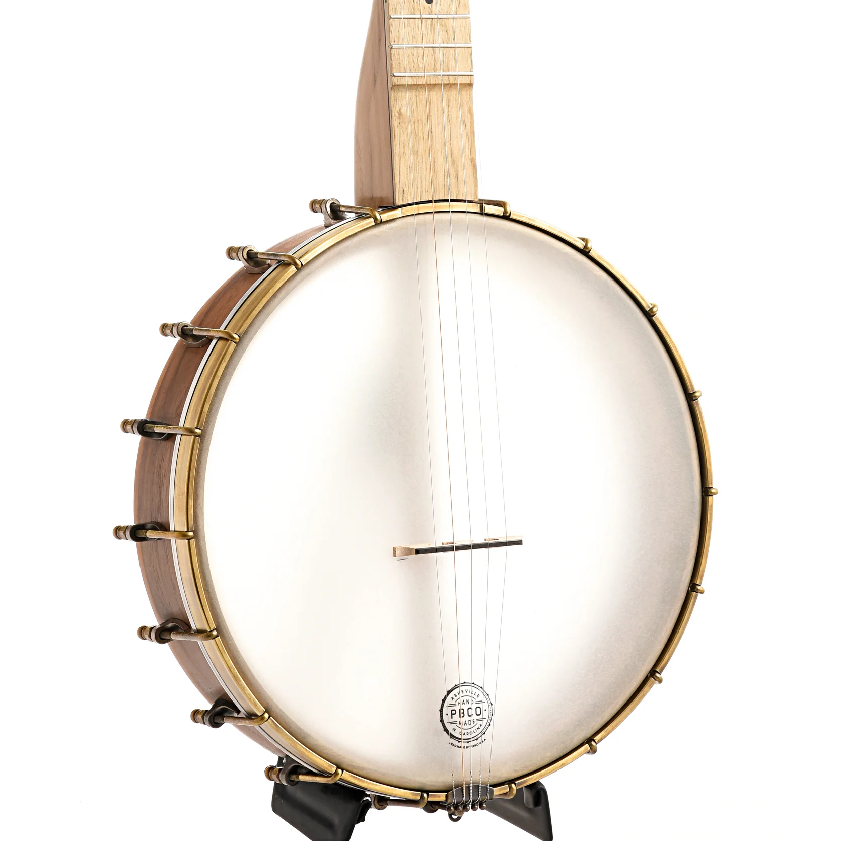 Pisgah Possum 12in Openback Banjo & Gigbag, Walnut - Image 2