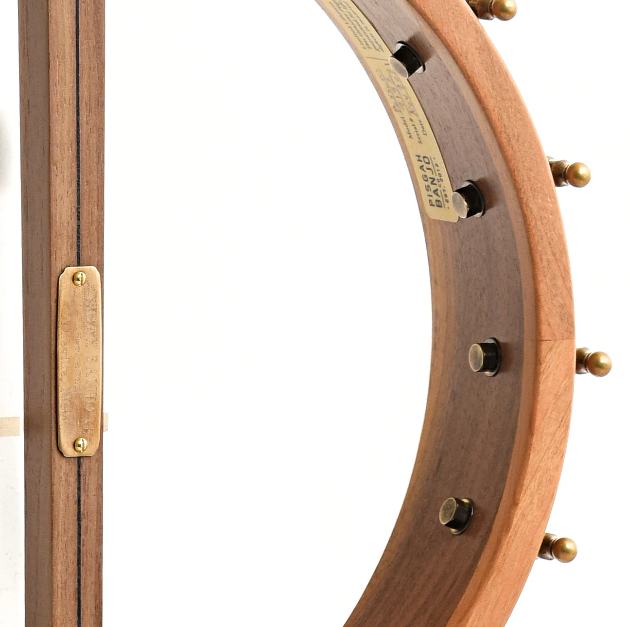 Pisgah Possum 12in Openback Banjo & Gigbag, Walnut - Image 9