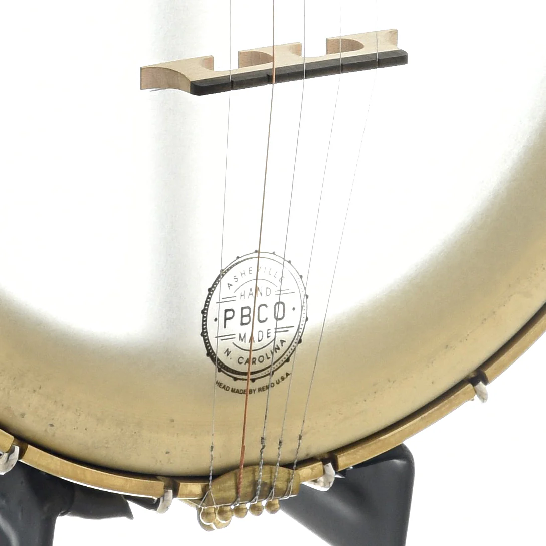 Pisgah Rambler Dobson 11in A-Scale Openback Banjo & Gigbag, Walnut - Image 3