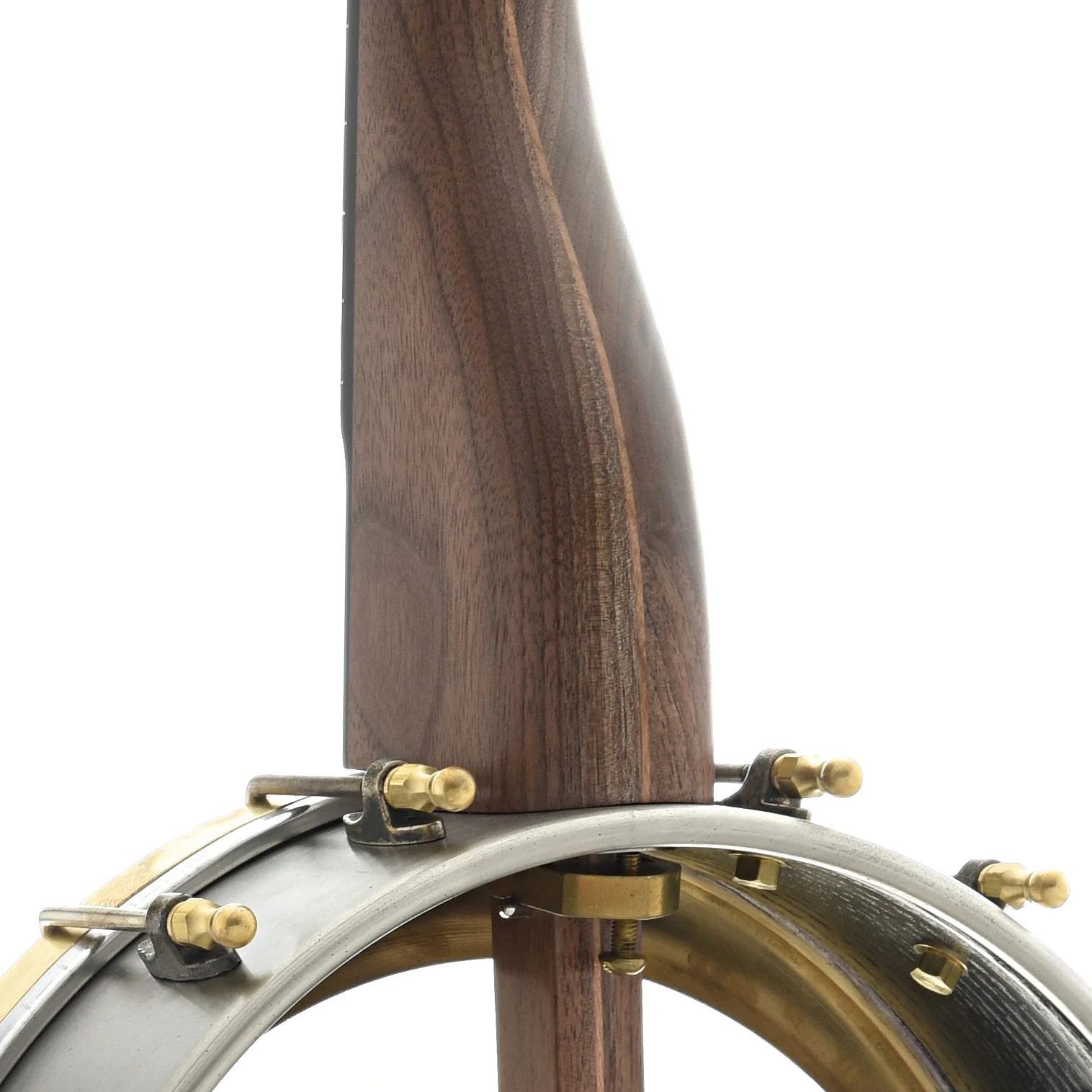 Pisgah Rambler Dobson 11in A-Scale Openback Banjo & Gigbag, Walnut - Image 8