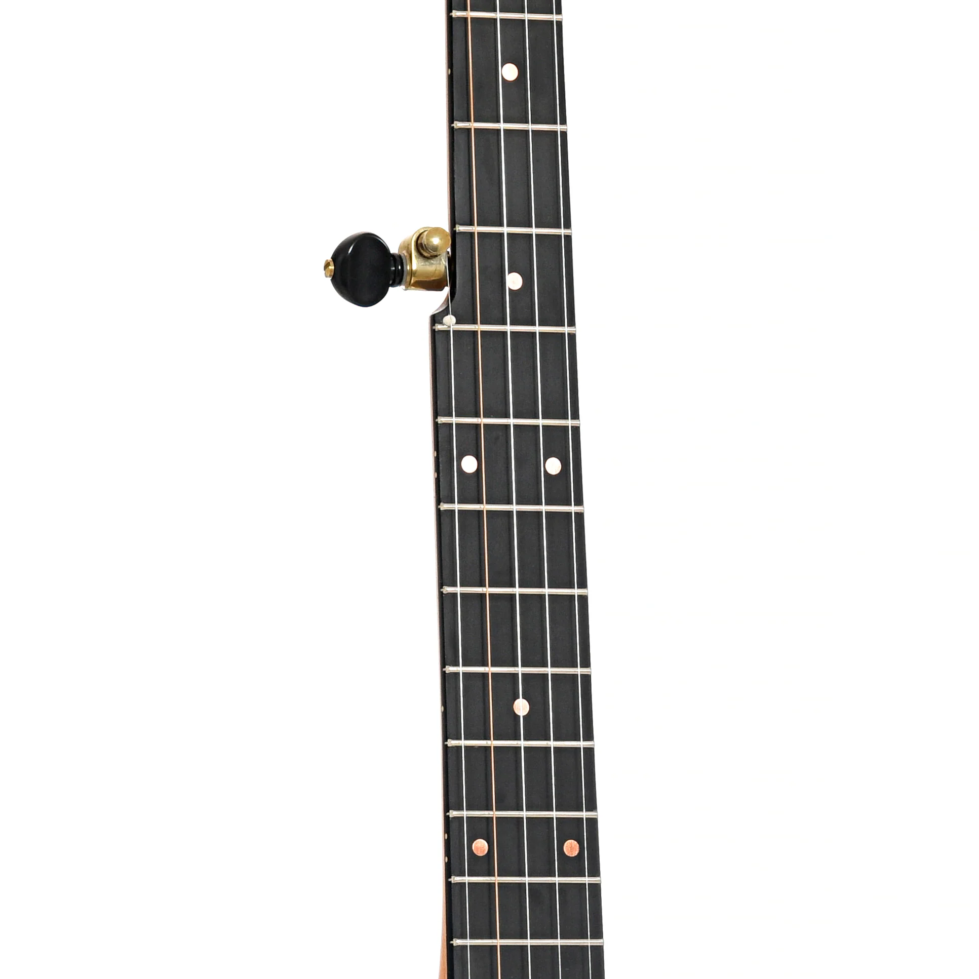 Pisgah Rambler Dobson Special 12in Short Scale Openback Banjo & Gigbag, Cherry & Copper - Image 7