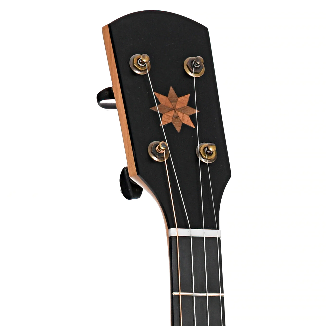 Pisgah Rambler Dobson Special 12in Short Scale Openback Banjo & Gigbag, Cherry & Copper - Image 8
