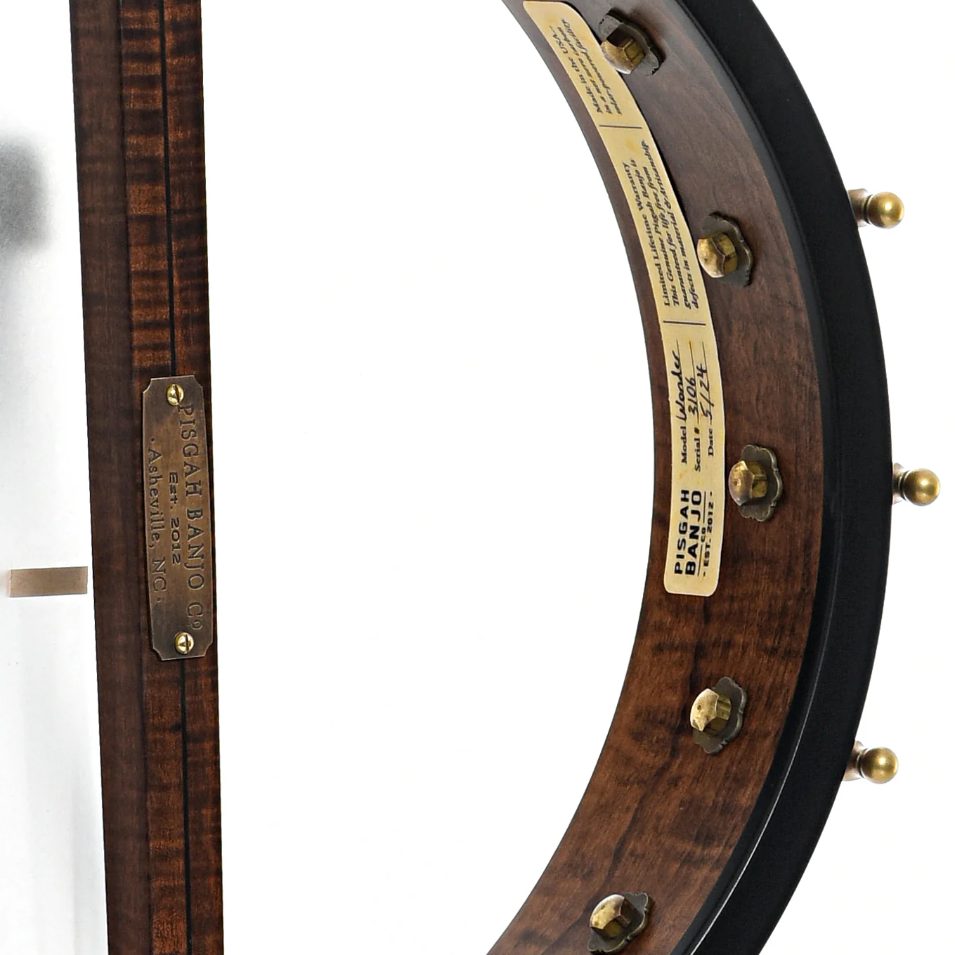 Pisgah Wonder 12in Openback Banjo & Gigbag - Image 10