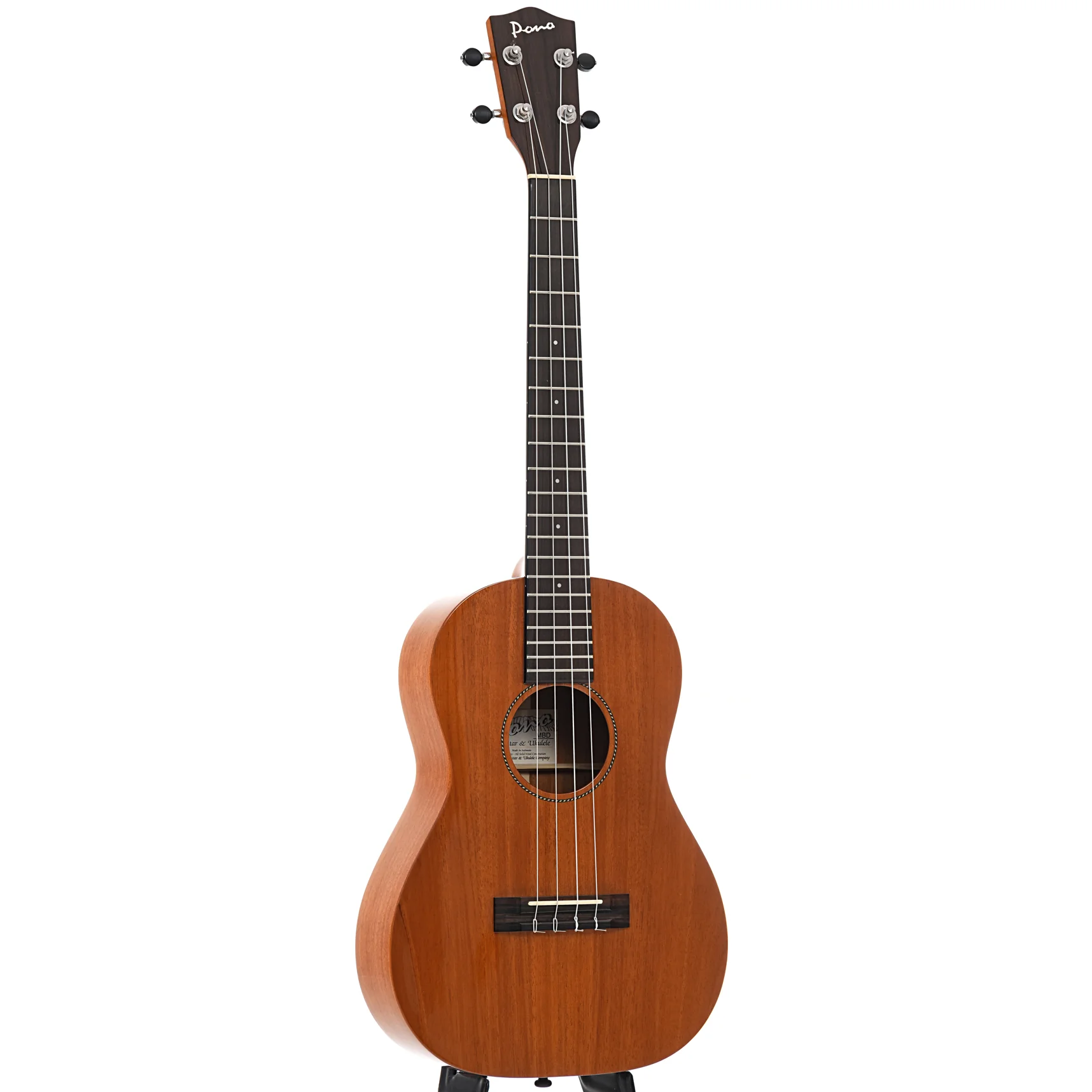 Pono MBD Mahogany Baritone Deluxe Ukulele (c. 2012) - Image 11