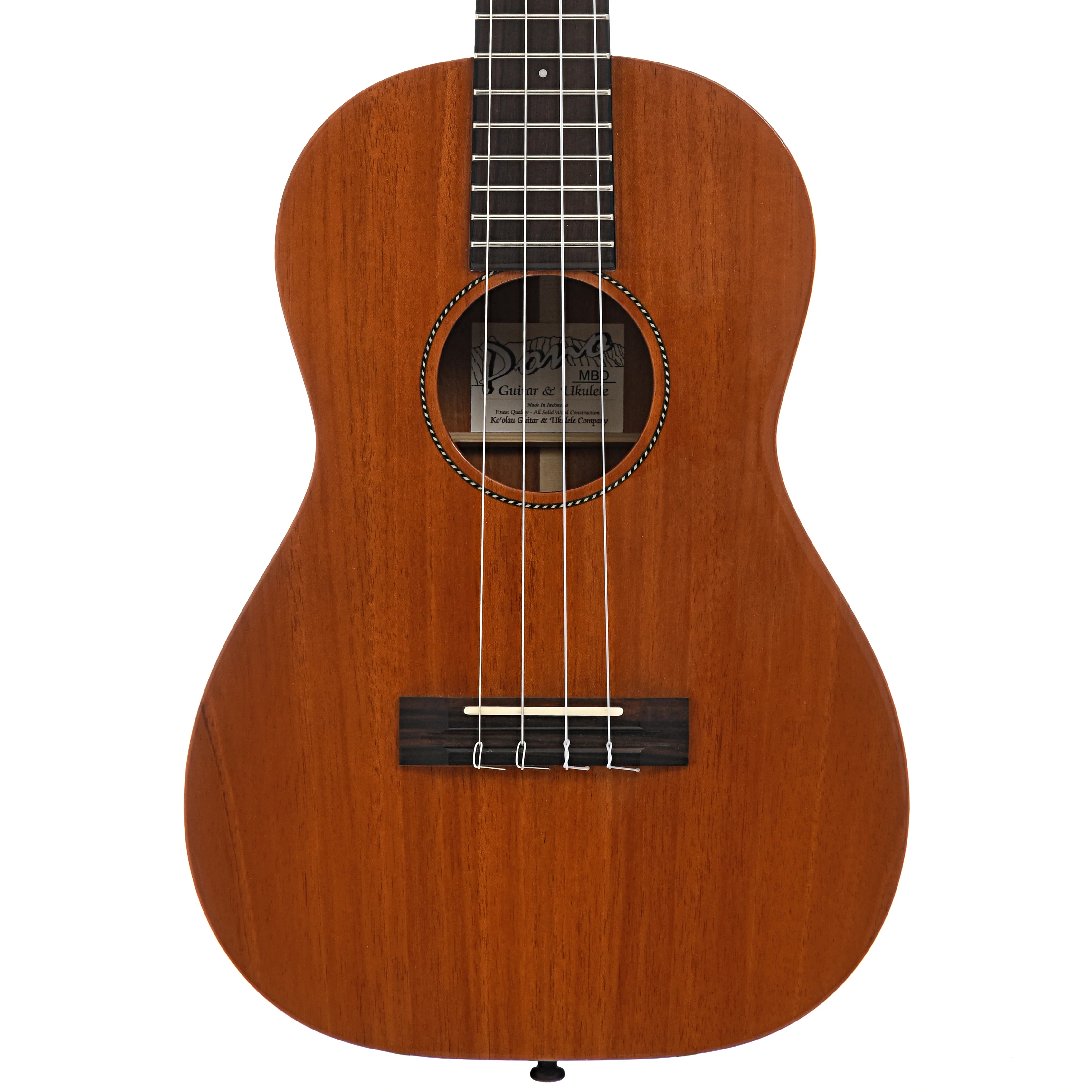 Pono MBD Mahogany Baritone Deluxe Ukulele (c. 2012) - Image 2