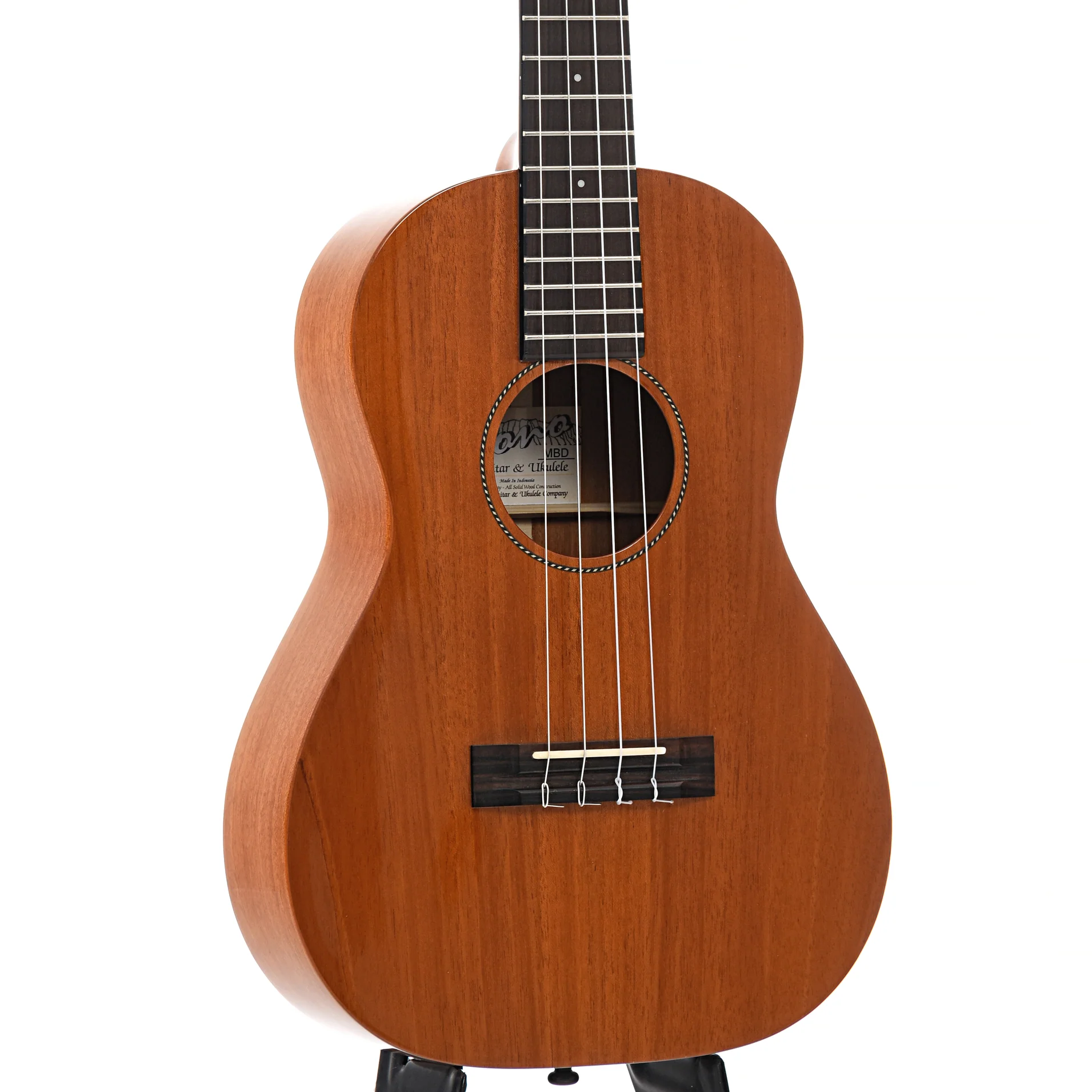 Pono MBD Mahogany Baritone Deluxe Ukulele (c. 2012) - Image 3