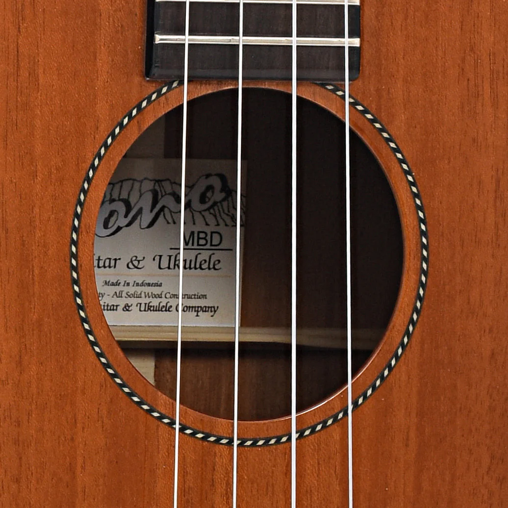 Pono MBD Mahogany Baritone Deluxe Ukulele (c. 2012) - Image 5