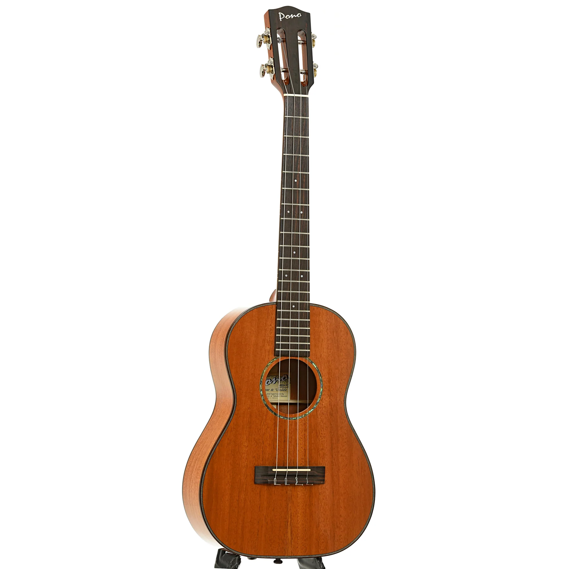 Pono MBSH PC Baritone Ukulele (2015) - Image 3
