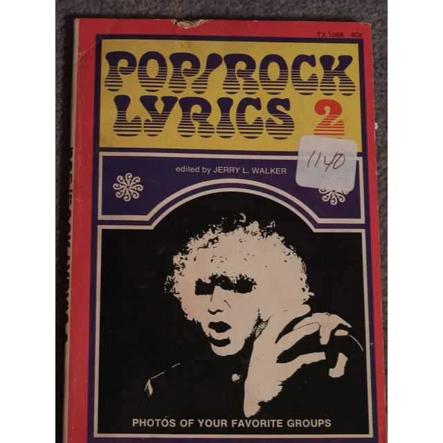 Pop/Rock Lyrics 2 Edited by Jerry L. Walker - Image 2