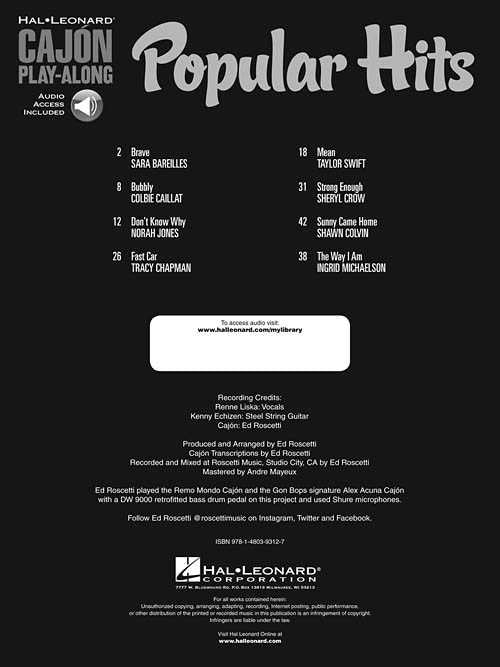Popular Hits - Cajon Play-Along - Image 3