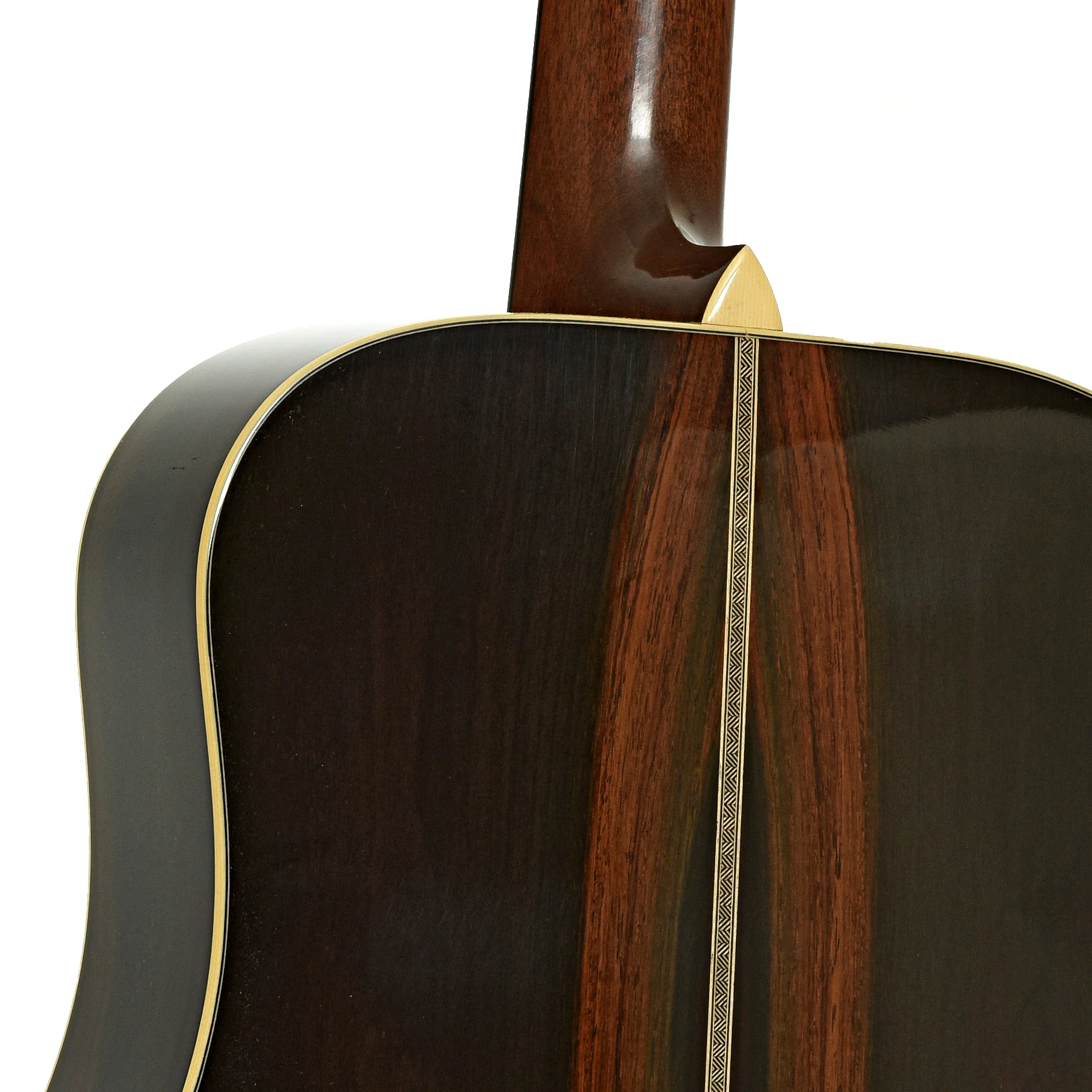 Pre-War Guitars Co. Herringbone Brazilian Rosewood Dreadnought Acoustic Guitar, Level 1 Aging - Image 11