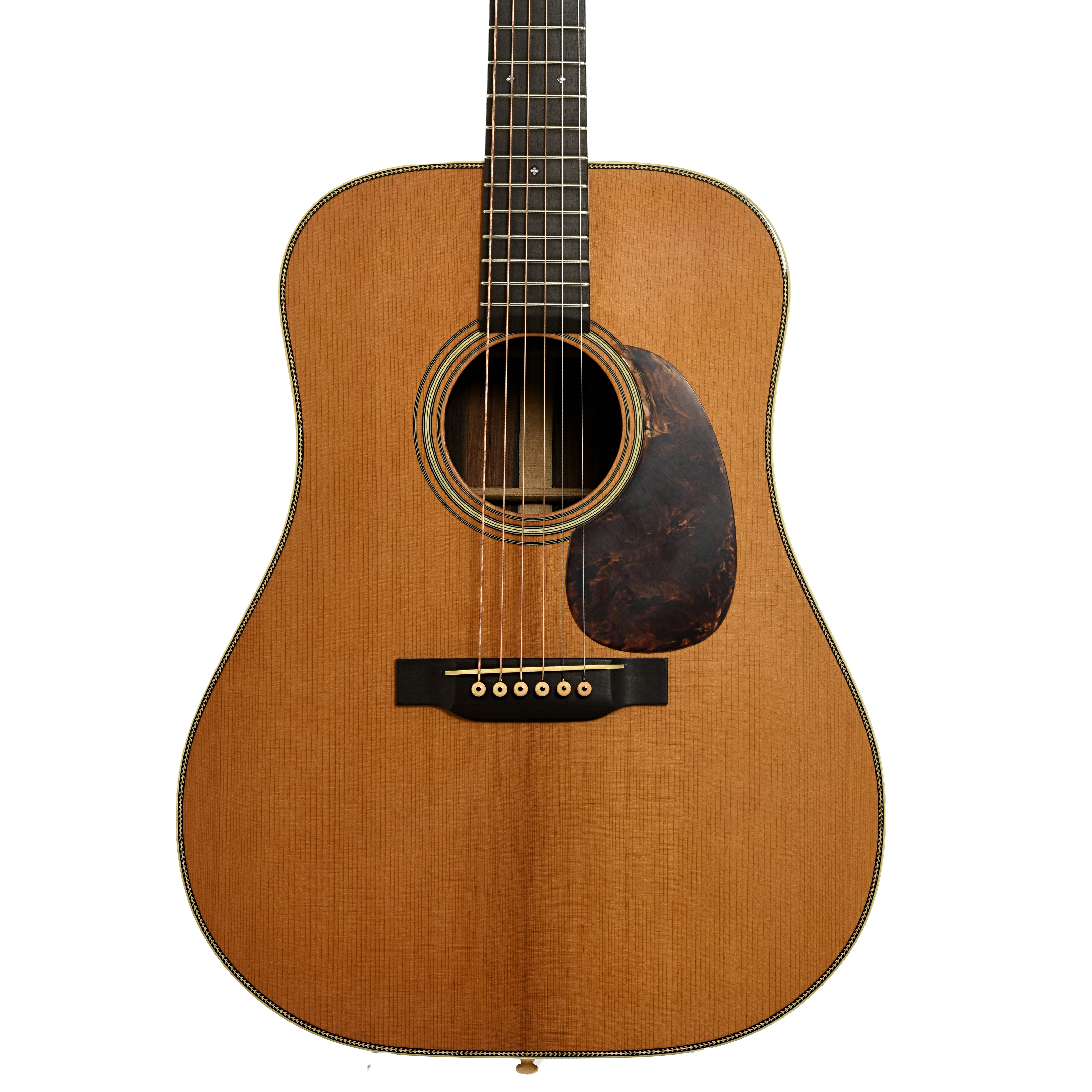Pre-War Guitars Co. Herringbone Brazilian Rosewood Dreadnought Acoustic Guitar, Level 1 Aging - Image 2