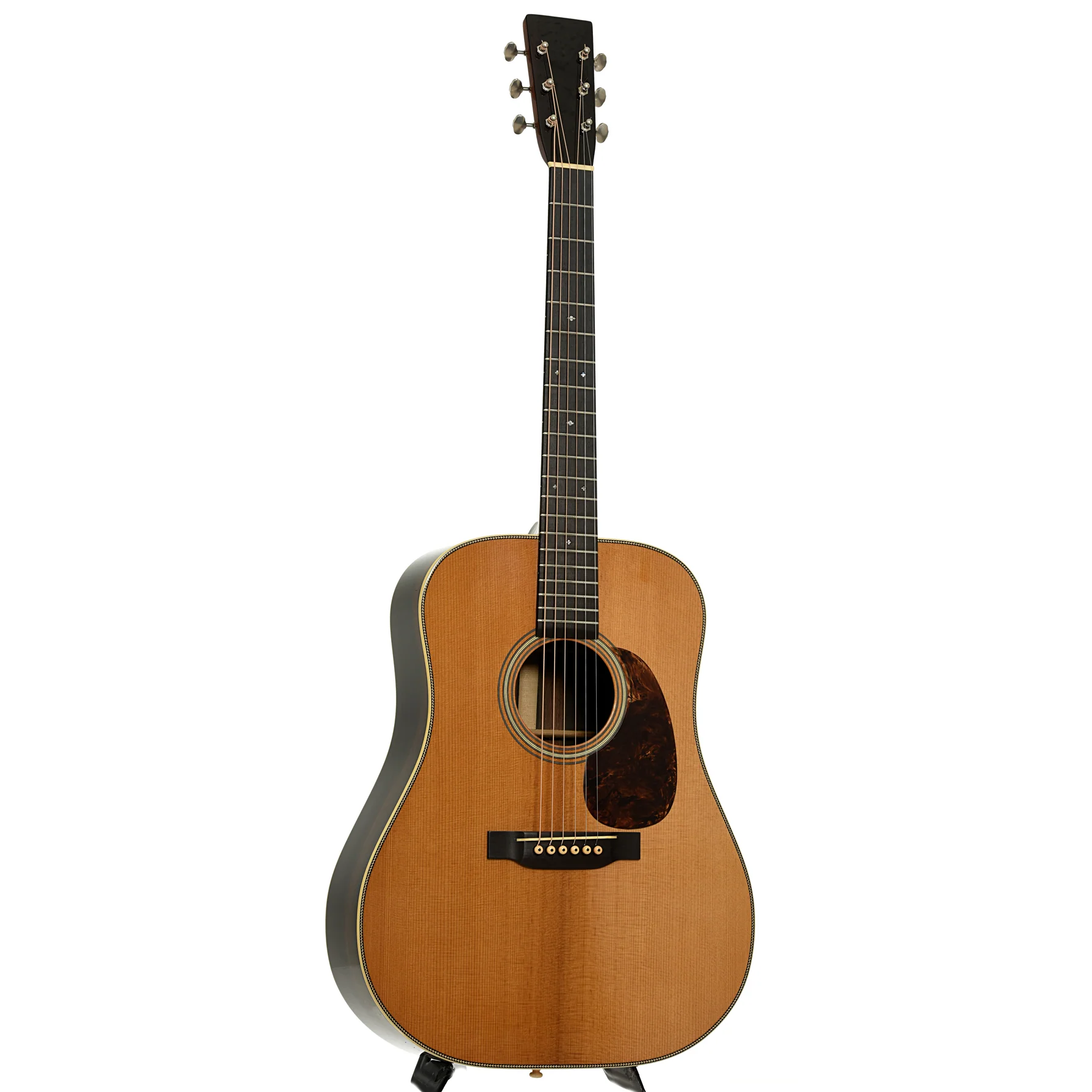 Pre-War Guitars Co. Herringbone Brazilian Rosewood Dreadnought Acoustic Guitar, Level 1 Aging - Image 4