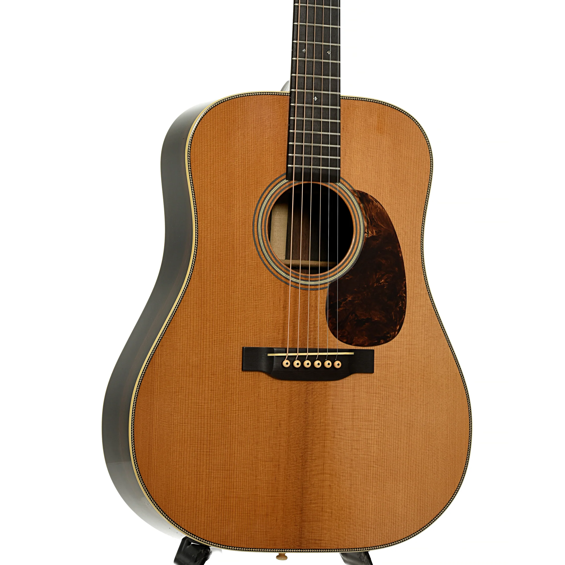 Pre-War Guitars Co. Herringbone Brazilian Rosewood Dreadnought Acoustic Guitar, Level 1 Aging - Image 5