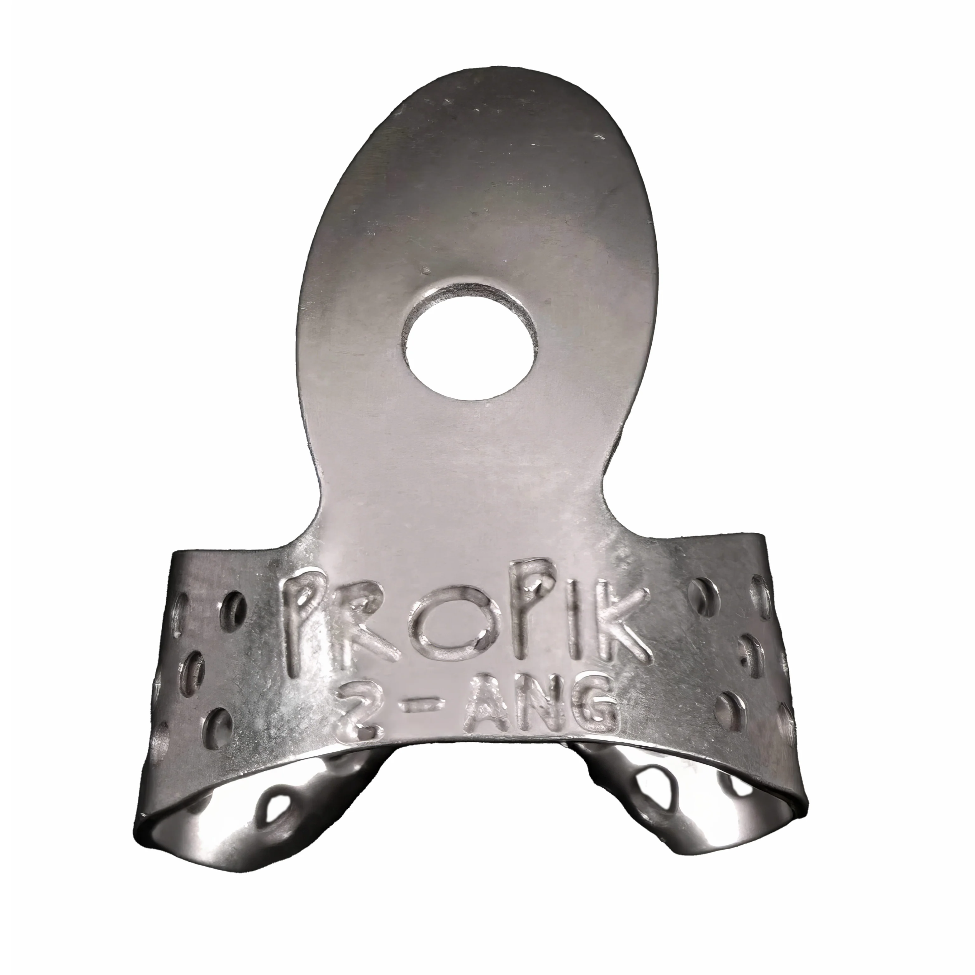Propik Nickel "Fast Pick" Angled Fingerpick, Single Wrap, Blade 2 - Image 2