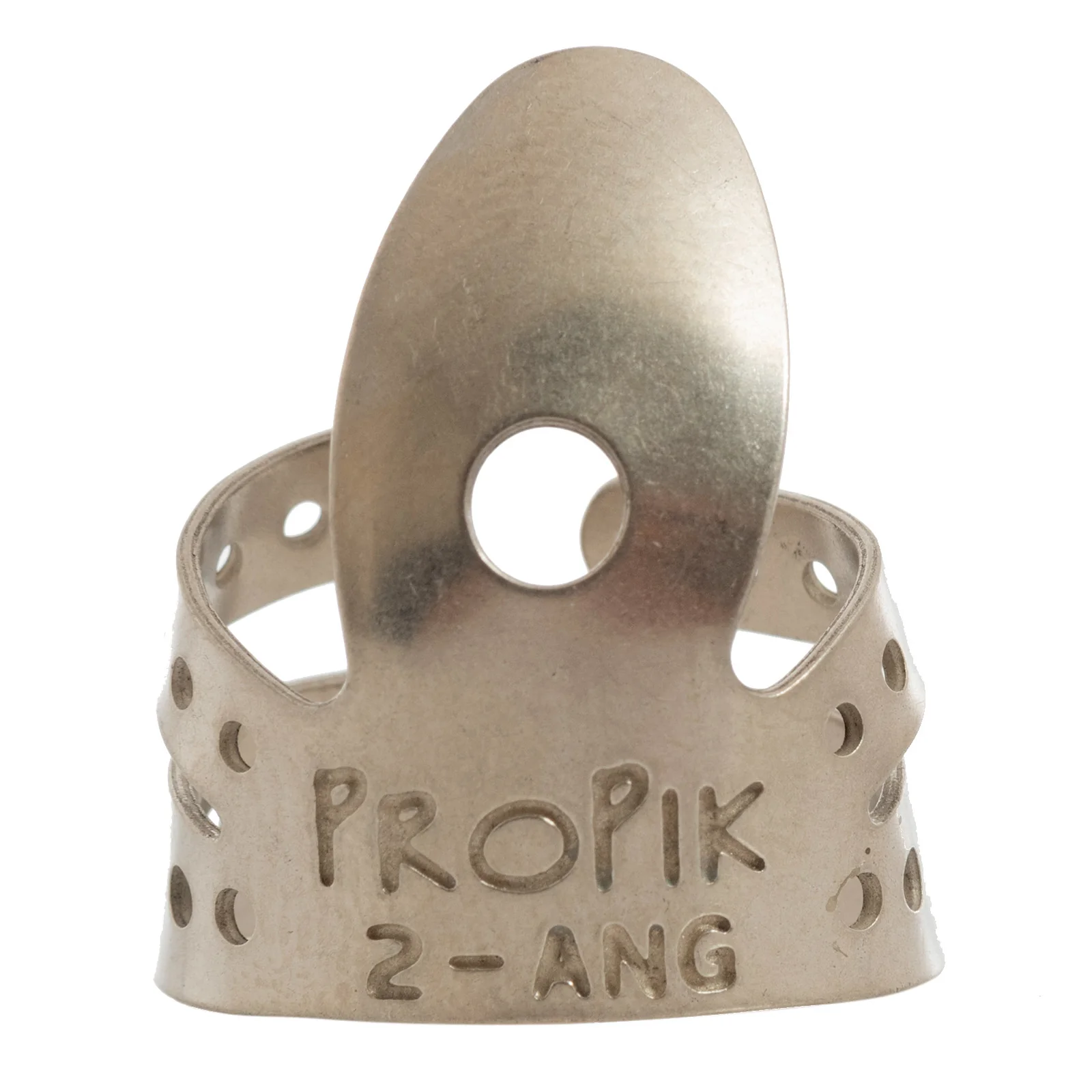Propik Nickel "Fast Pick" Angled Fingerpick, Split Wrap, Blade 2 - Image 2