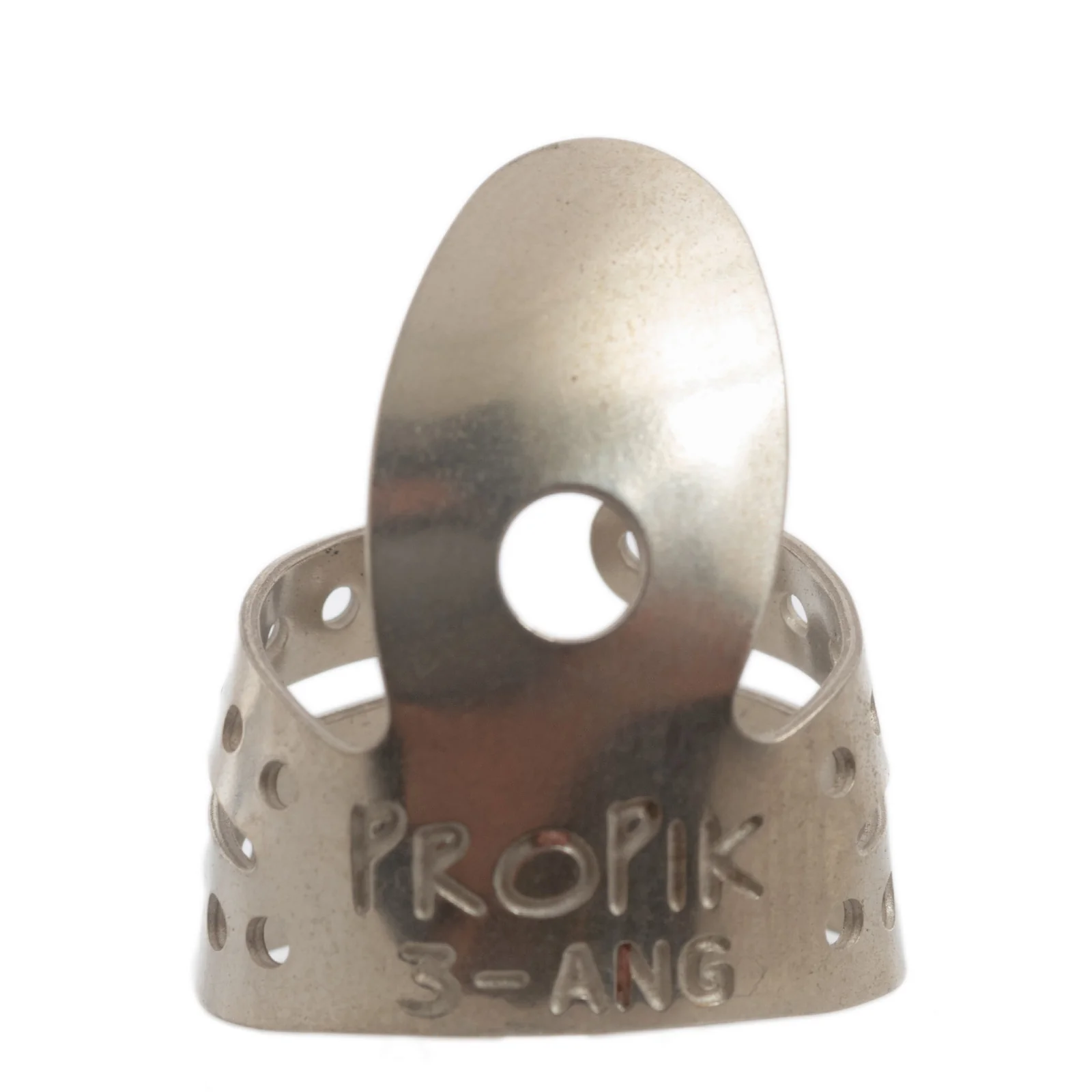 Propik Nickel "Fast Pick" Angled Fingerpick, Split Wrap, Blade 3 - Image 2