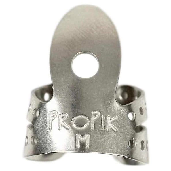 Propik Nickel Fingerpick, Split Wrap, Medium - Image 2