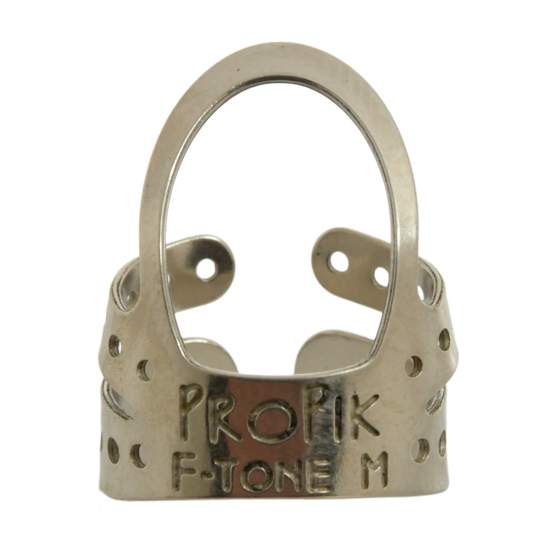 Propik Nickel Fingertone Fingerpick, Split Wrap, Medium - Image 2