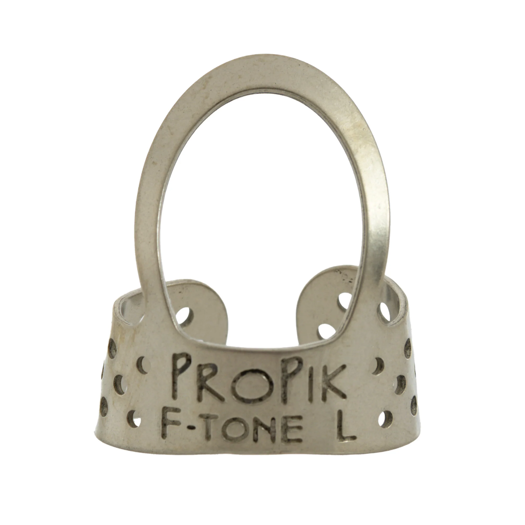 Propik Nickel Fingertone Fingerpick, Single Wrap, Large - Image 2