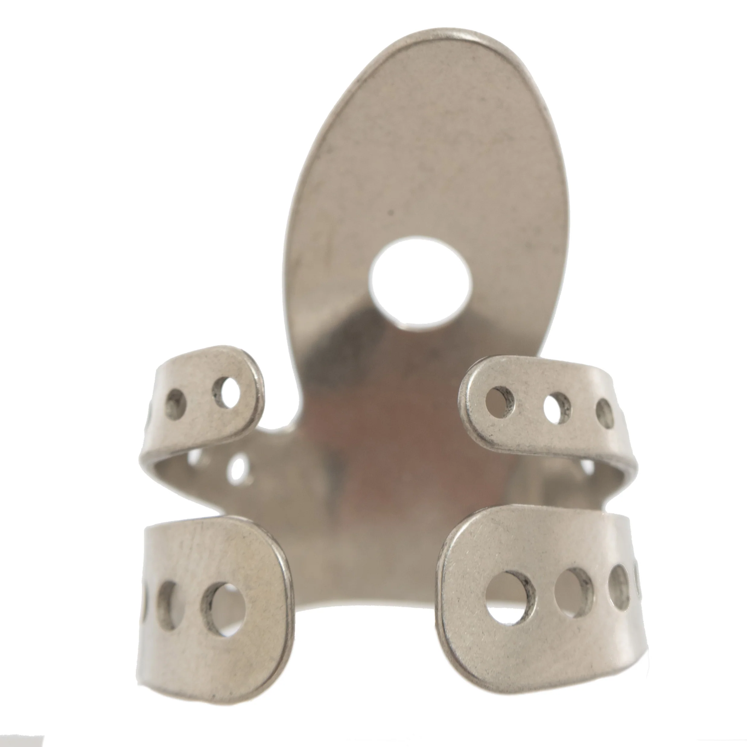Propik Nickel Resophonic Guitar Fingerpick, Split Wrap, Medium - Image 4