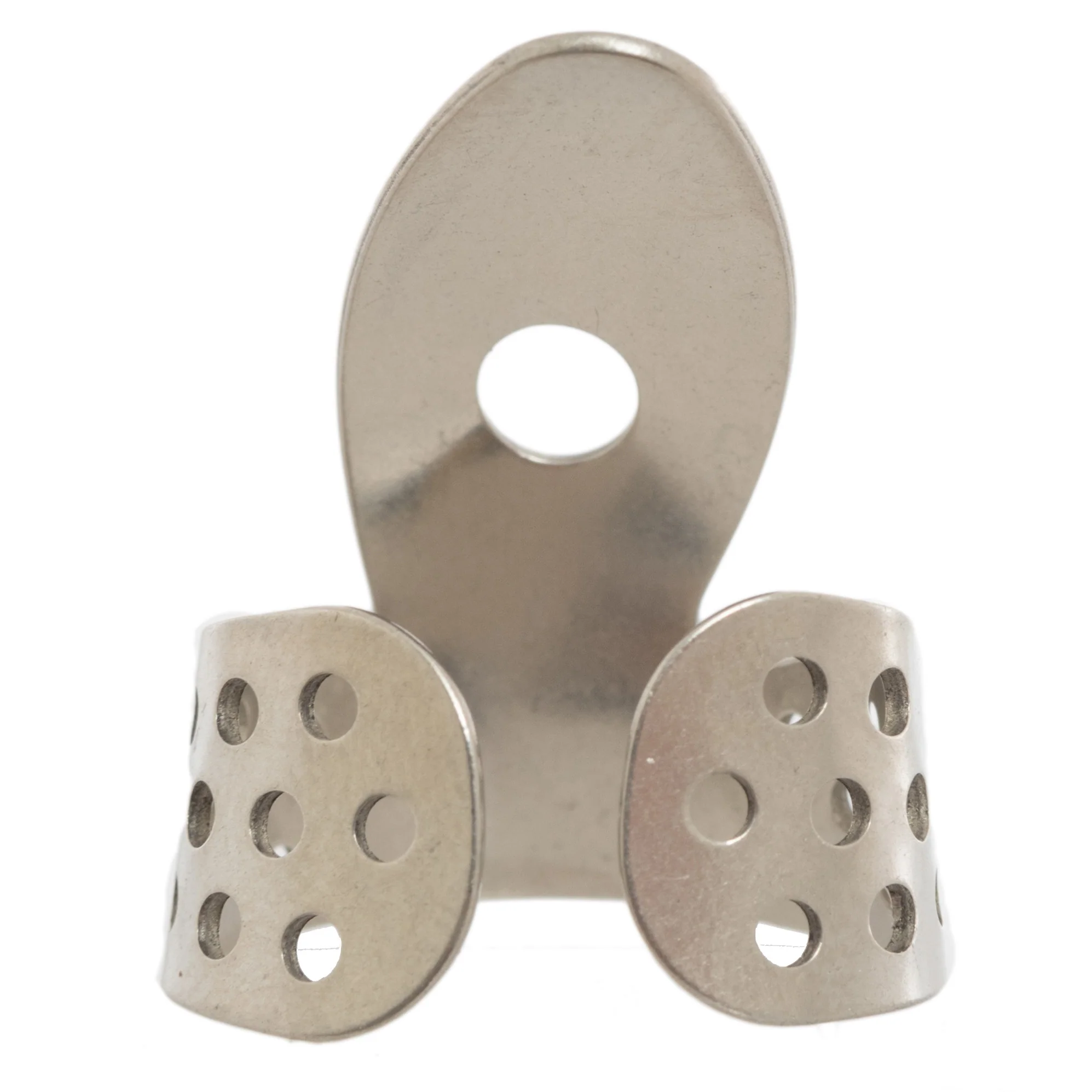 Propik Nickel Resophonic Guitar Fingerpick, Single Wrap - Image 4