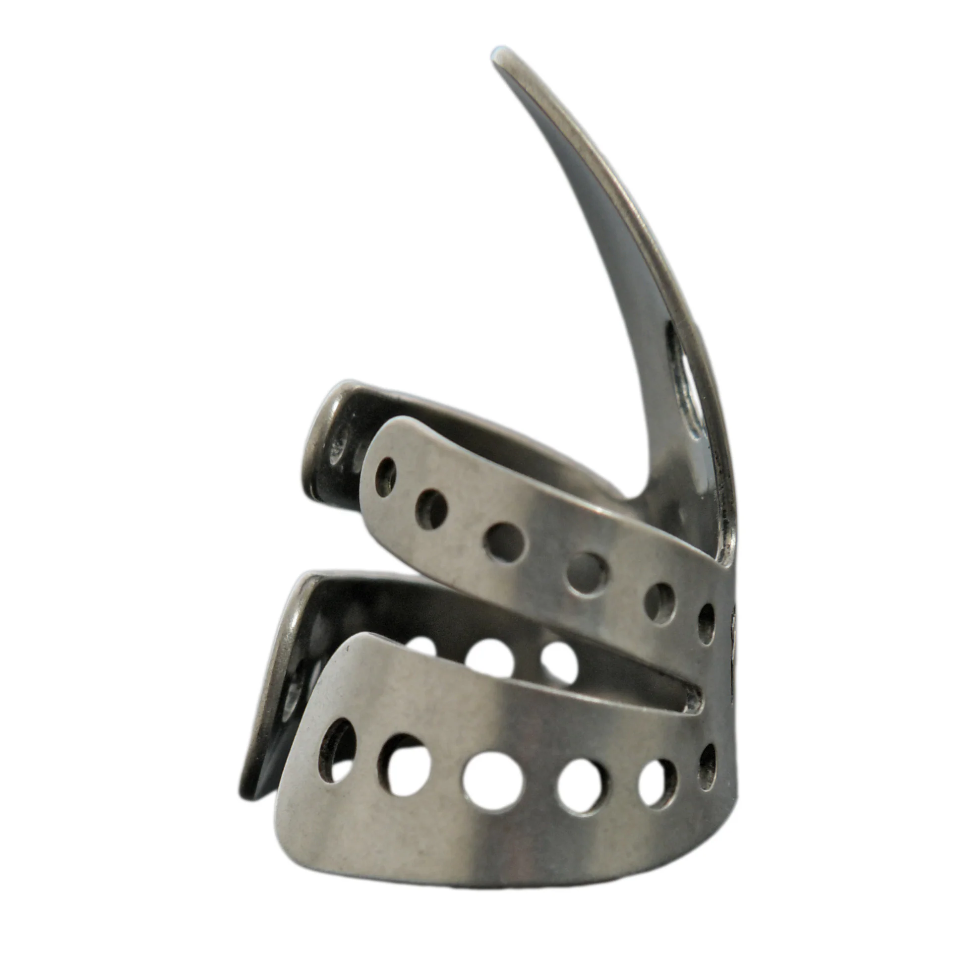Propik Nickel Straight Fingerpick, Split Wrap, Blade 1 - Image 3
