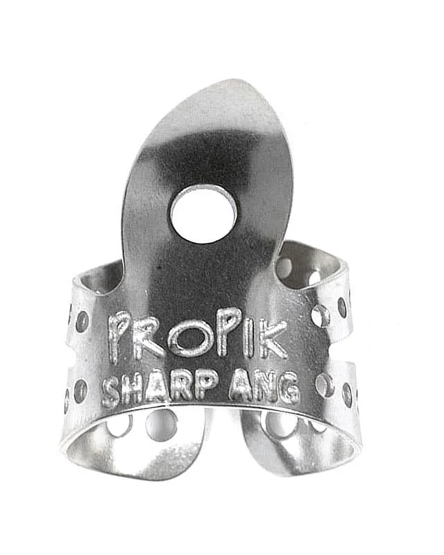 Propik Nickel Sharpie "Fast" Fingerpick, Split Wrap