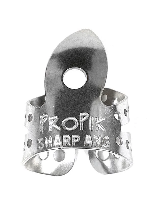 Propik Nickel Sharpie "Fast" Fingerpick, Split Wrap - Image 2