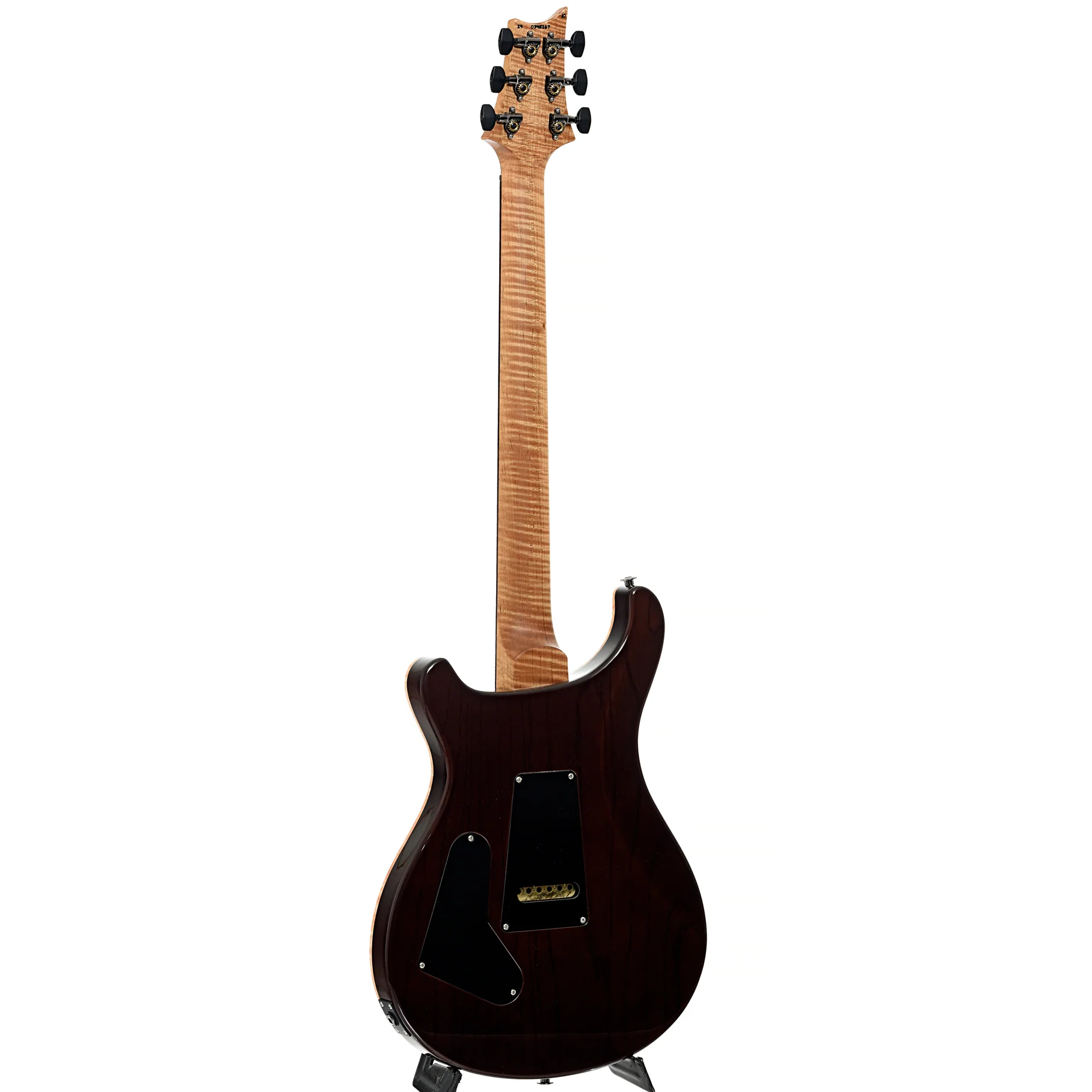 PRS Custom 24 Quilted Maple 10-Top Fatback Electric Guitar, Tobacco Burst - Image 12